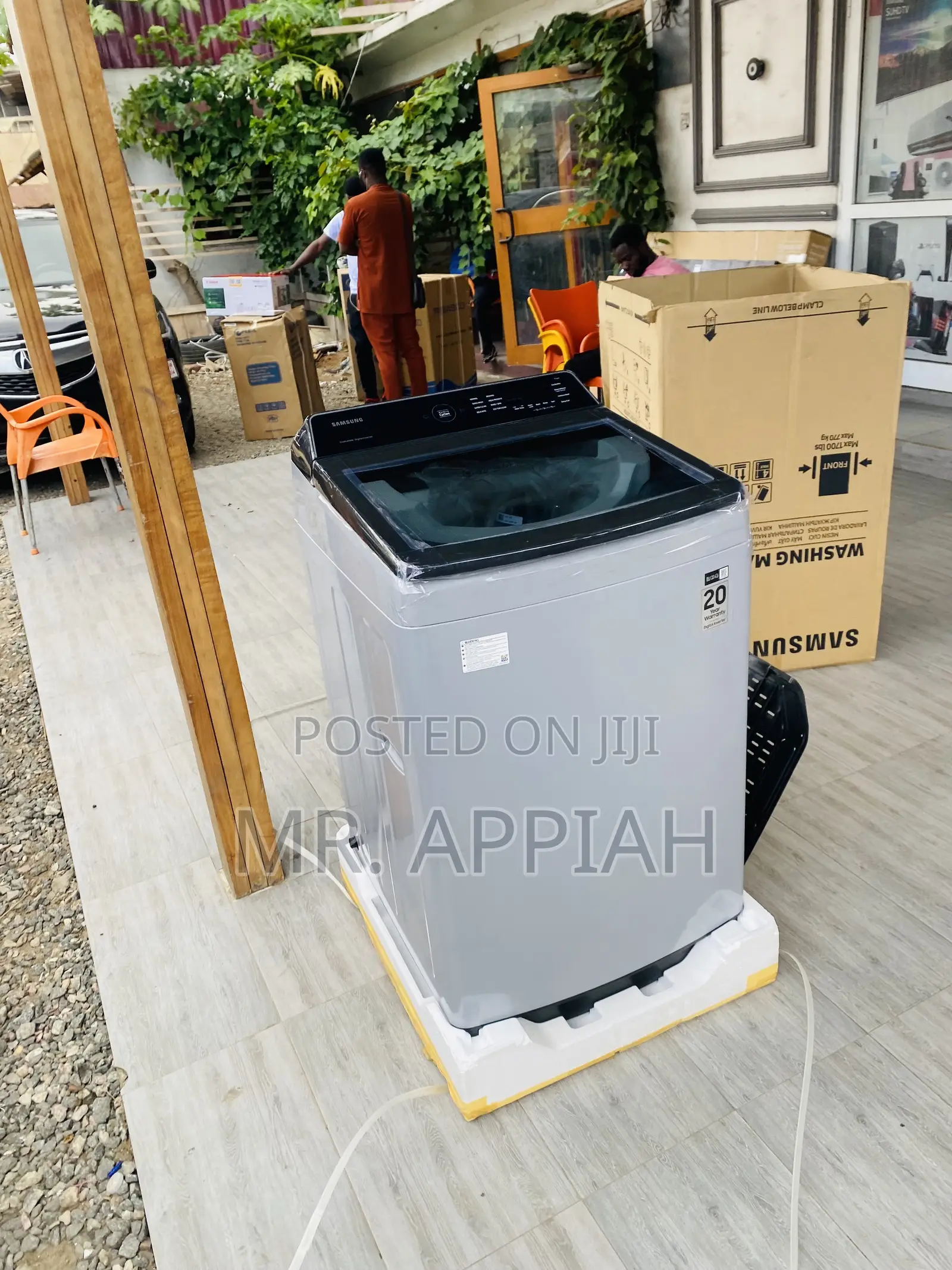 Shop Authentic Samsung 16kg Top Load Washing Machine.