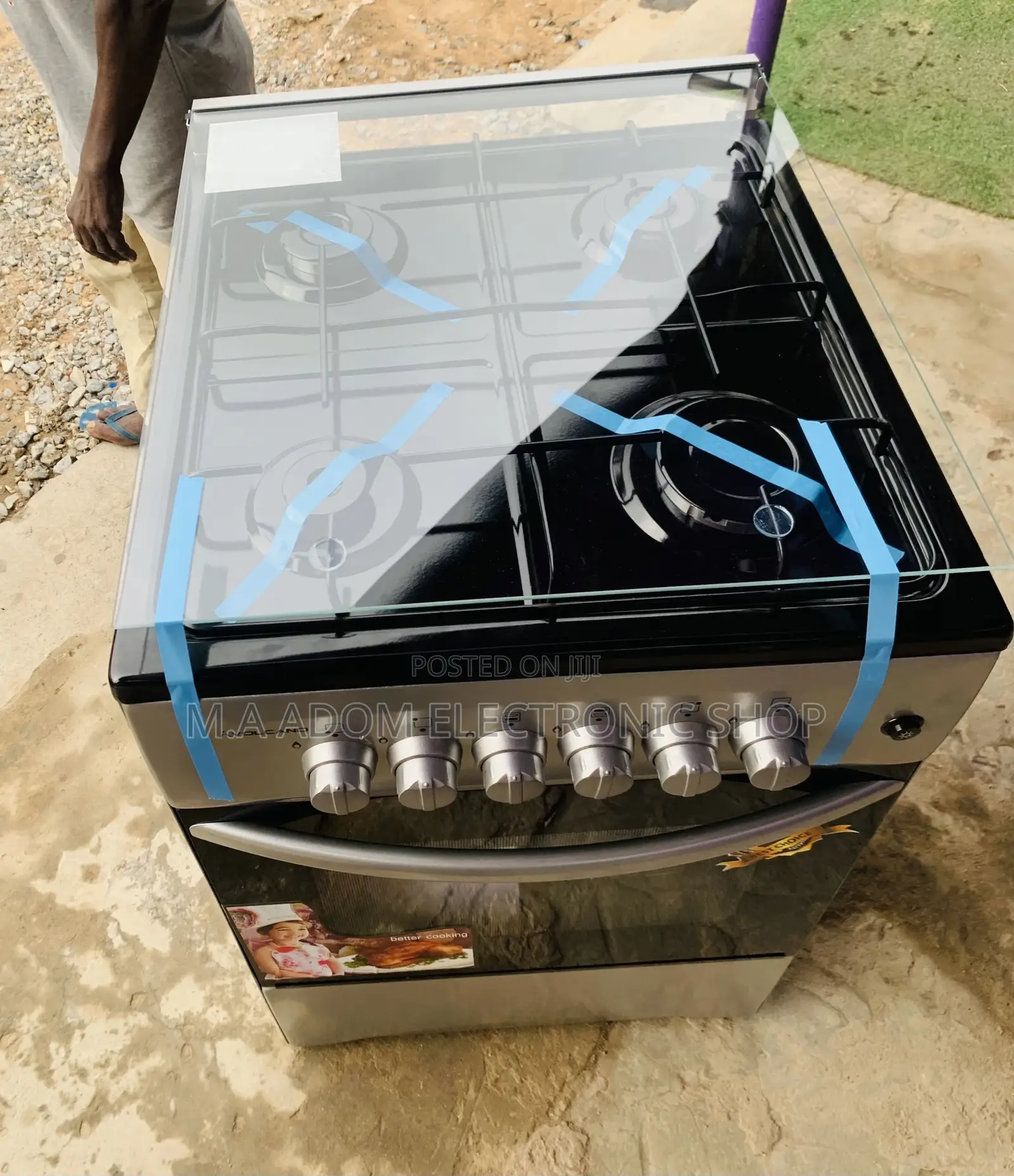 Shop Original Volcano 50x50 Gas Oven 4 Burner.