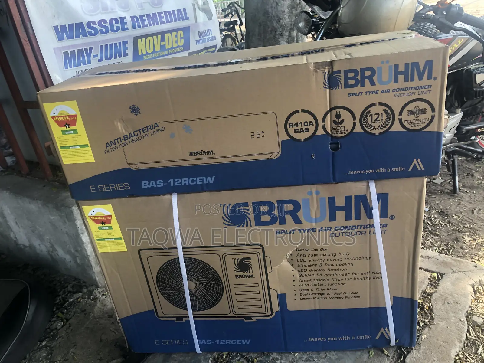 Fresh Up With Bruhm 1.5hp Air Conditioner