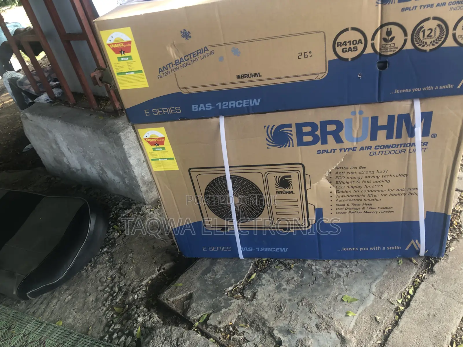 Fresh Up With Bruhm 1.5hp Air Conditioner