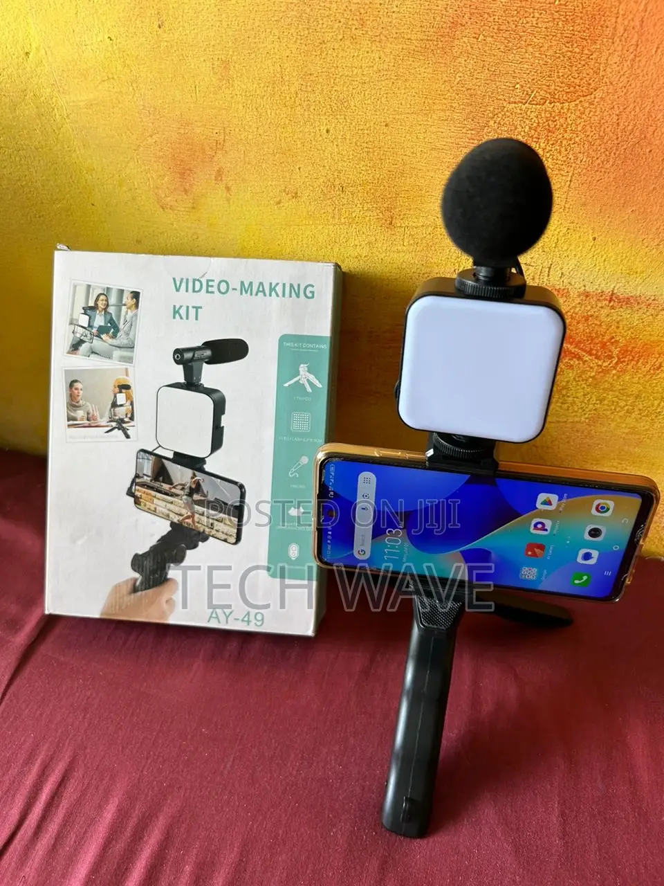 Video Kit / Vlogging Kit With Single Light