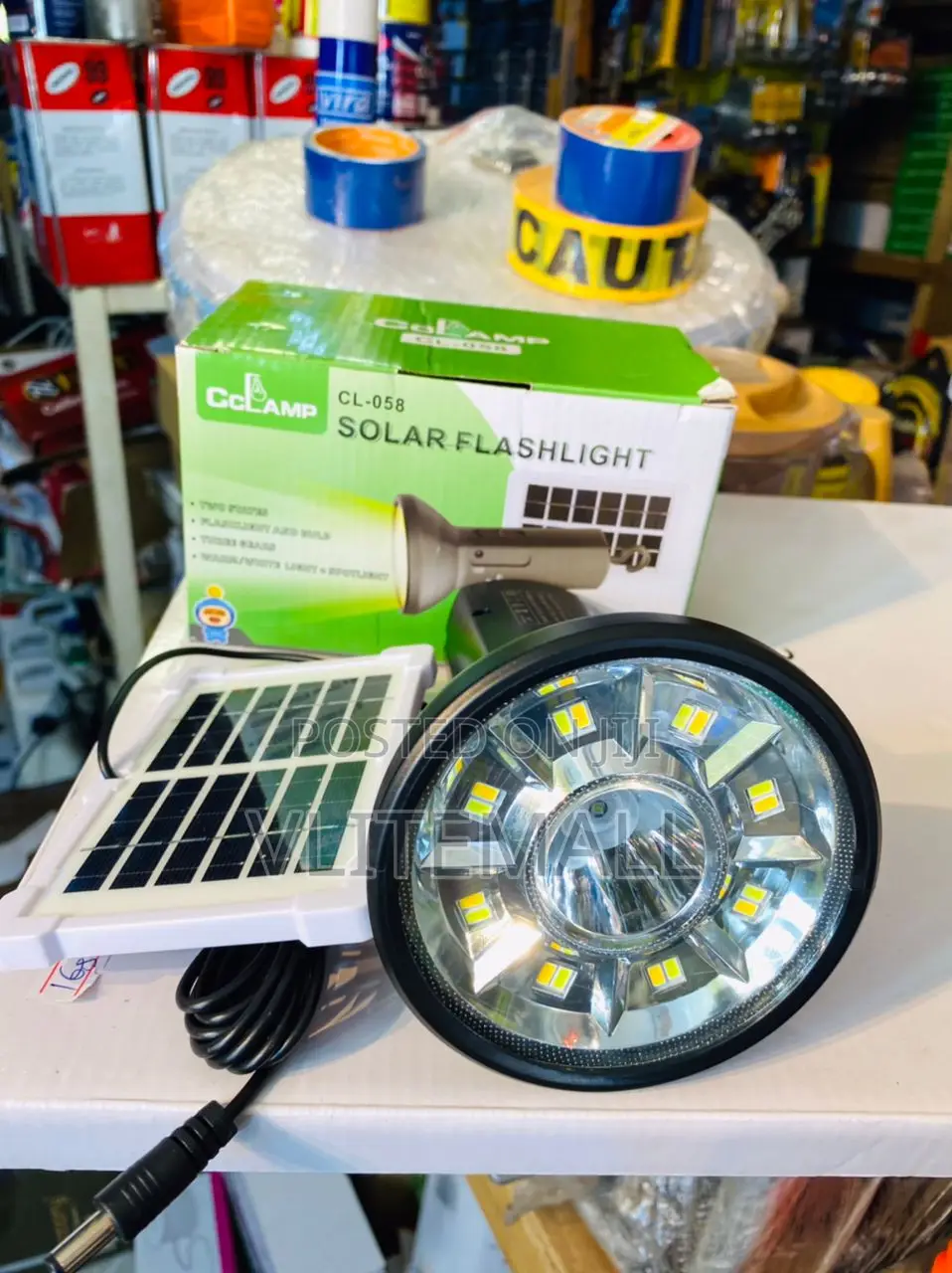 Cclamp Solar Torch (Cl-058)