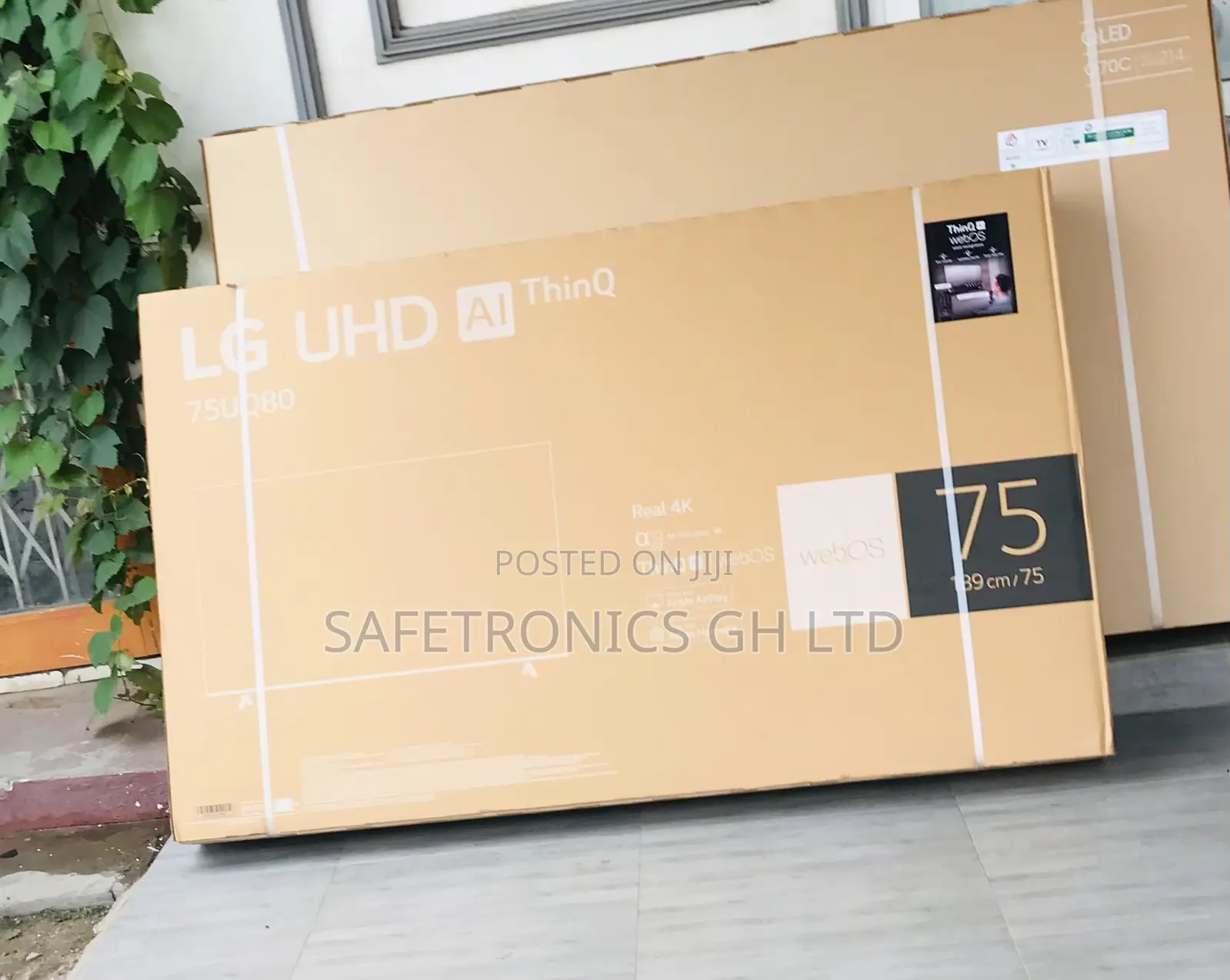 Sealed New UR81 (Black)  LG Smart Led 65 Inch Tv 