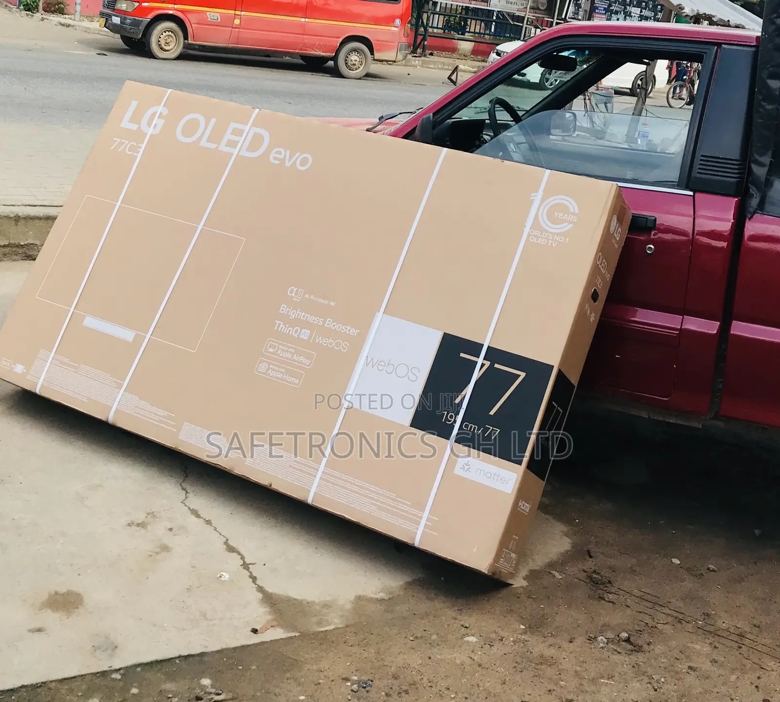 Lg 77 Inch Smart Oled Authentic C26 (Black) Tv