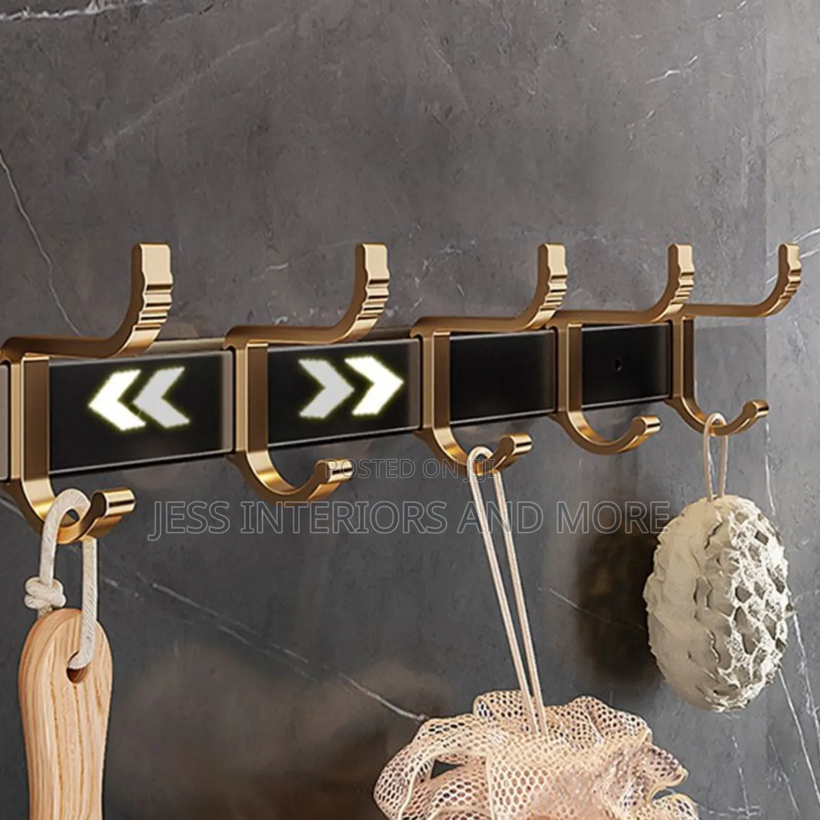 7- Piece Bathroom Accessories Wall Mounted