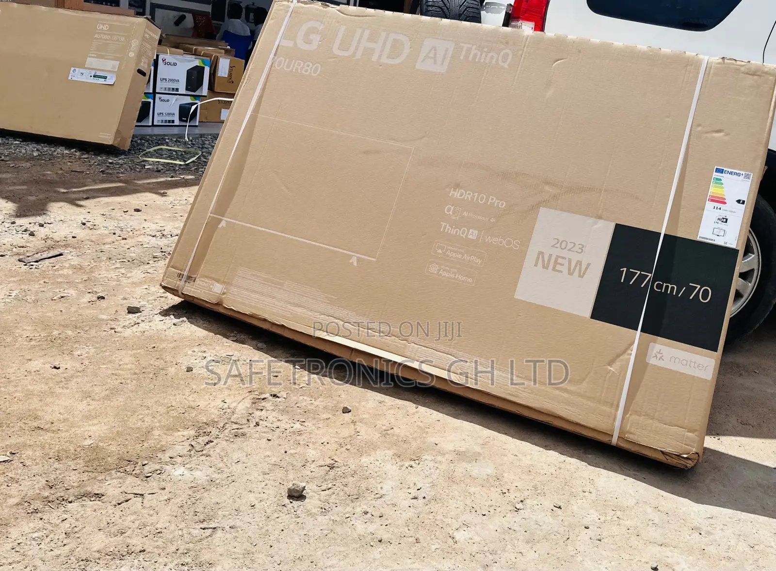 Nano75 75 Inch  Original Smart LG (Black) UHD Tv 