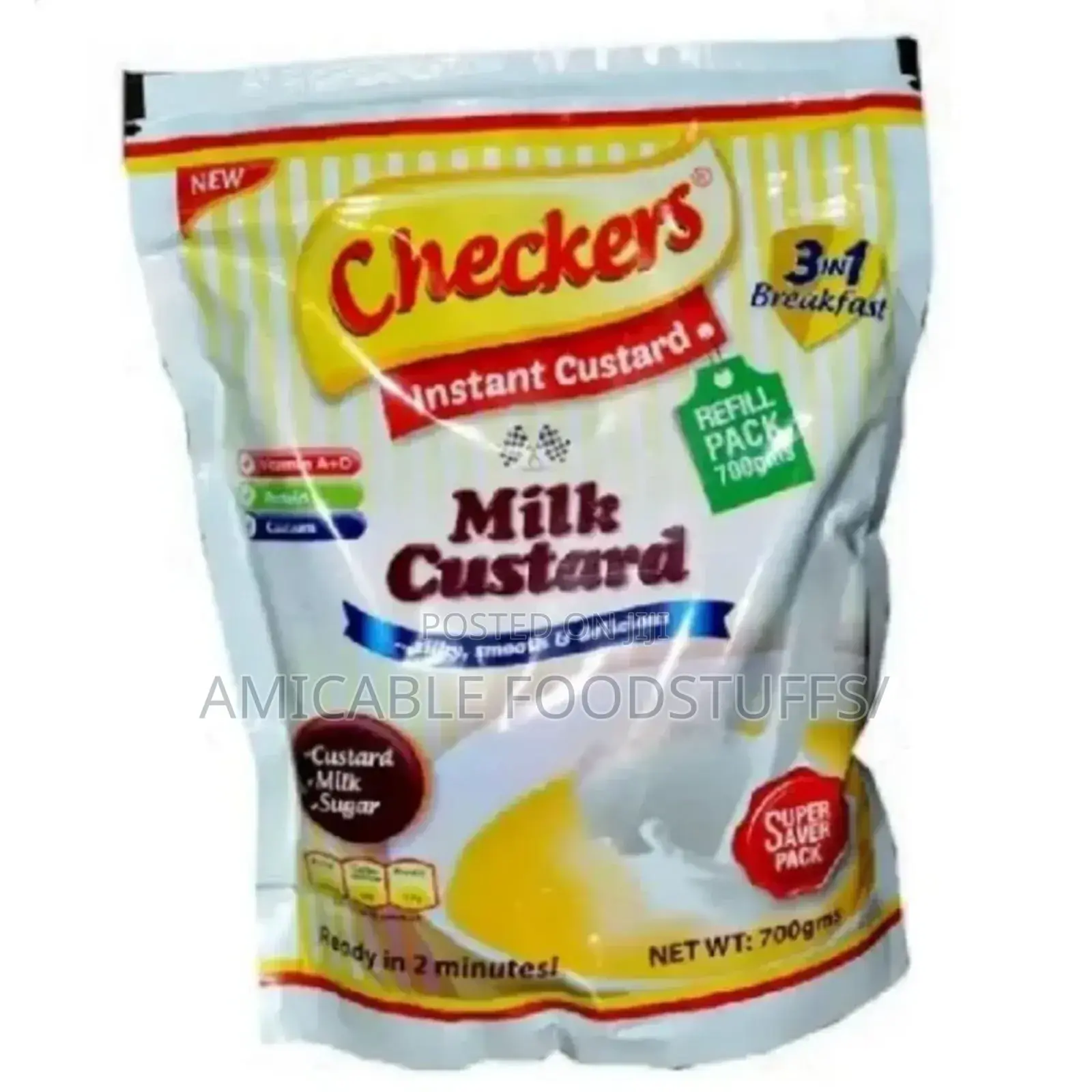 Checkers Custard Refill