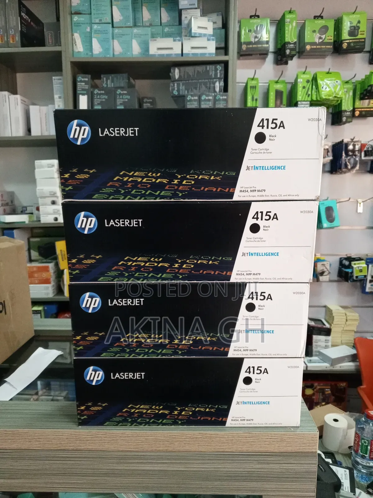 HP 415A Black Original Toner Cartridge (W2030A)