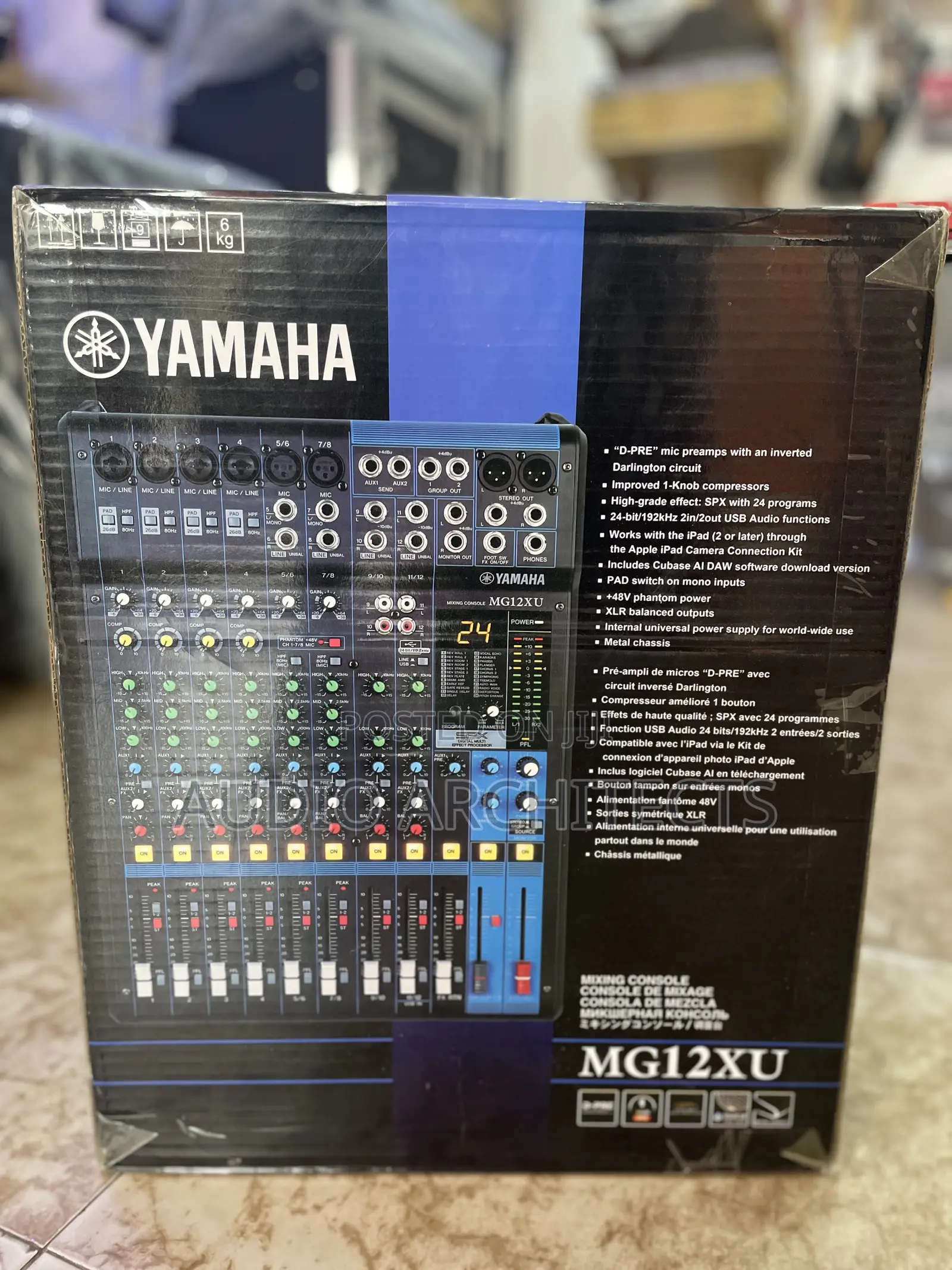 Yamaha Mg12xu Analog Mixer