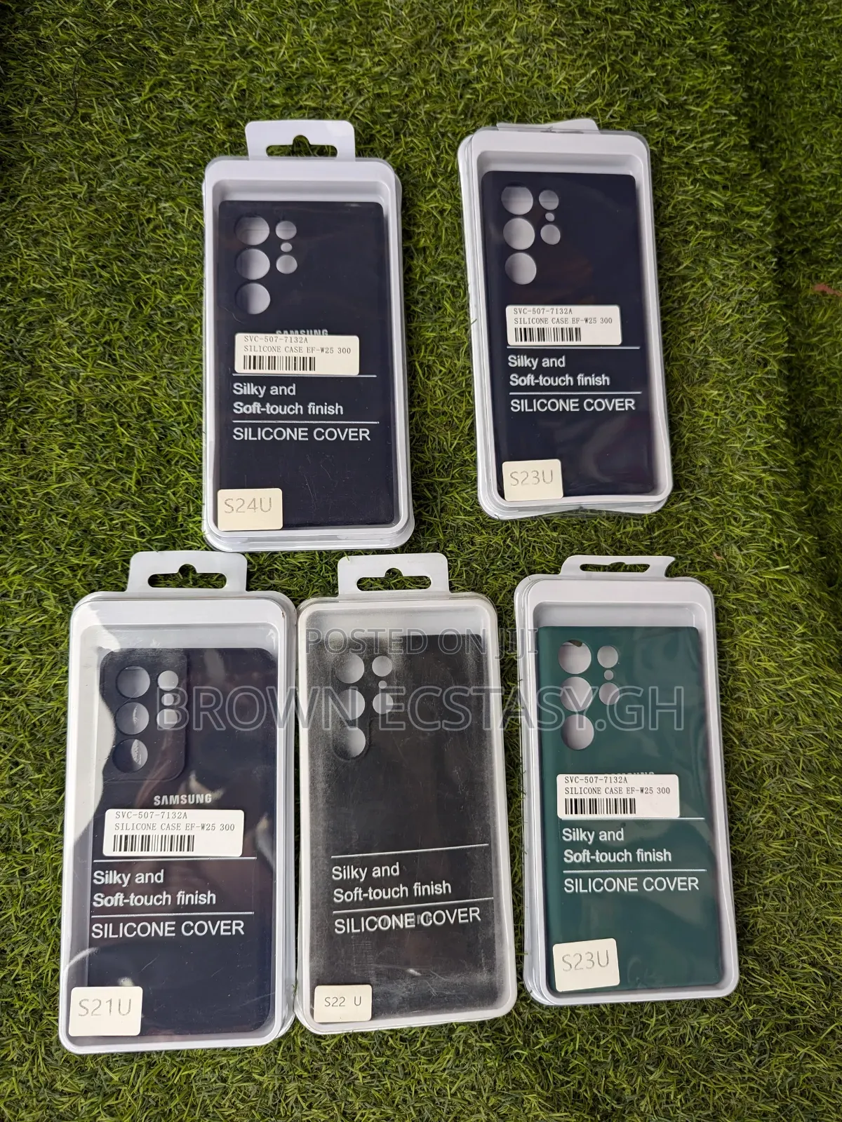 Galaxy S21, S22, S23, S24, and S25 Ultra Silicone Cases