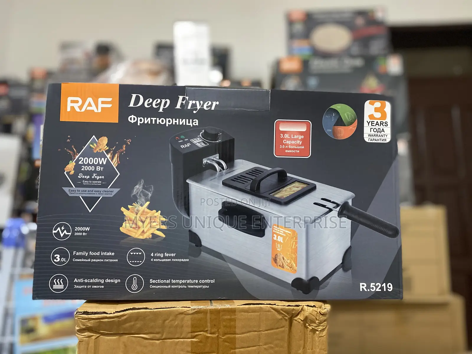 3L Raf Deep Fryer