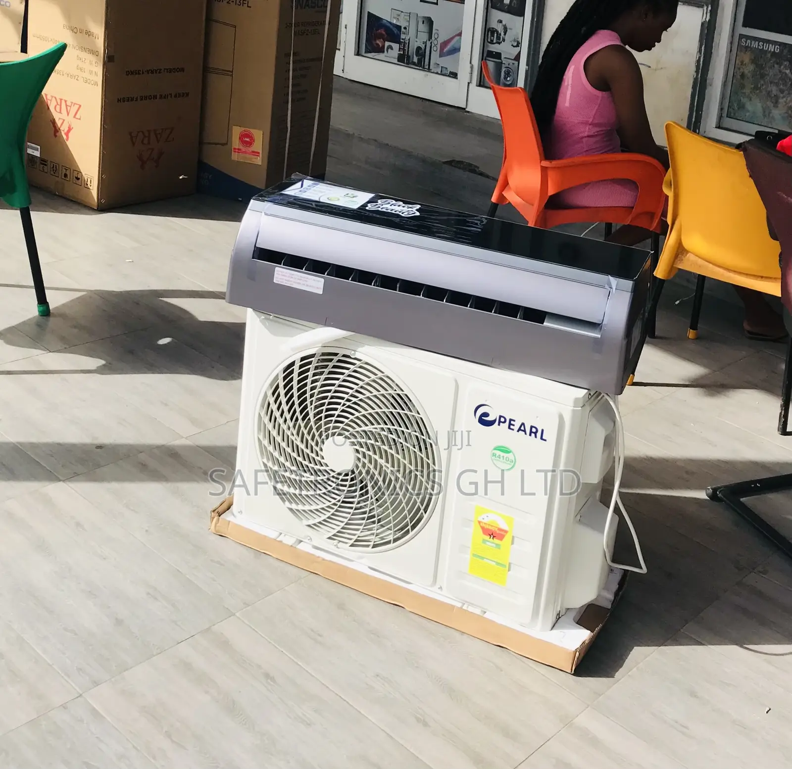 Original New (Black) Pearl 2.5hp R410 Gas Split AC