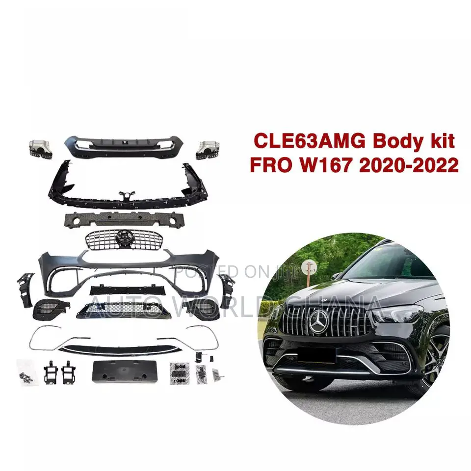 Mercedes Benz Gle Amg Original Front Bumper 2021-2024