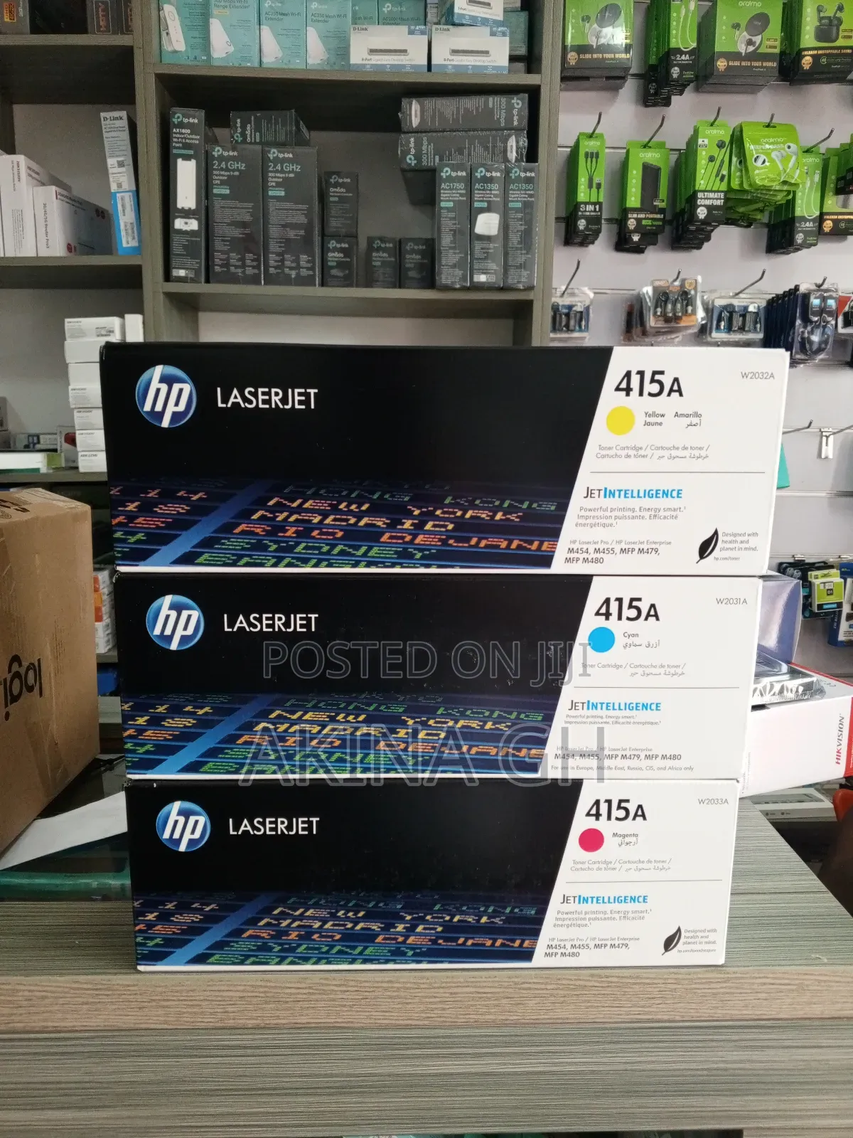 HP 415A Color Original Toner Cartridge (W2030A)