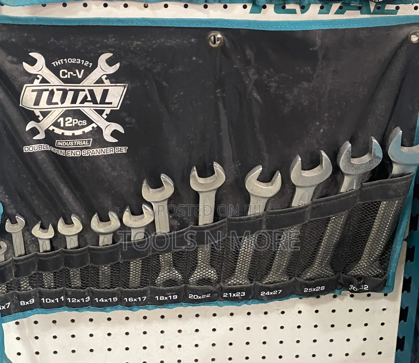 TOTAL Double Open Spanner Set