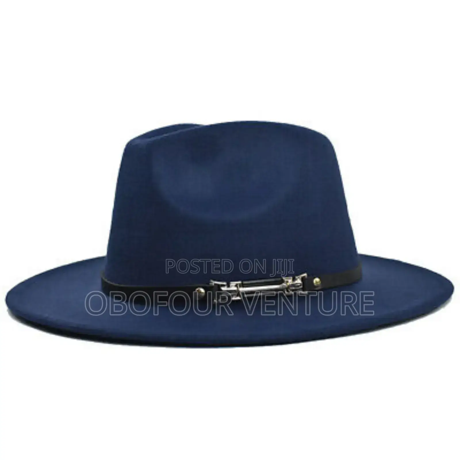Angel! Navy Blue! Fedora Hat  Qqqaaff