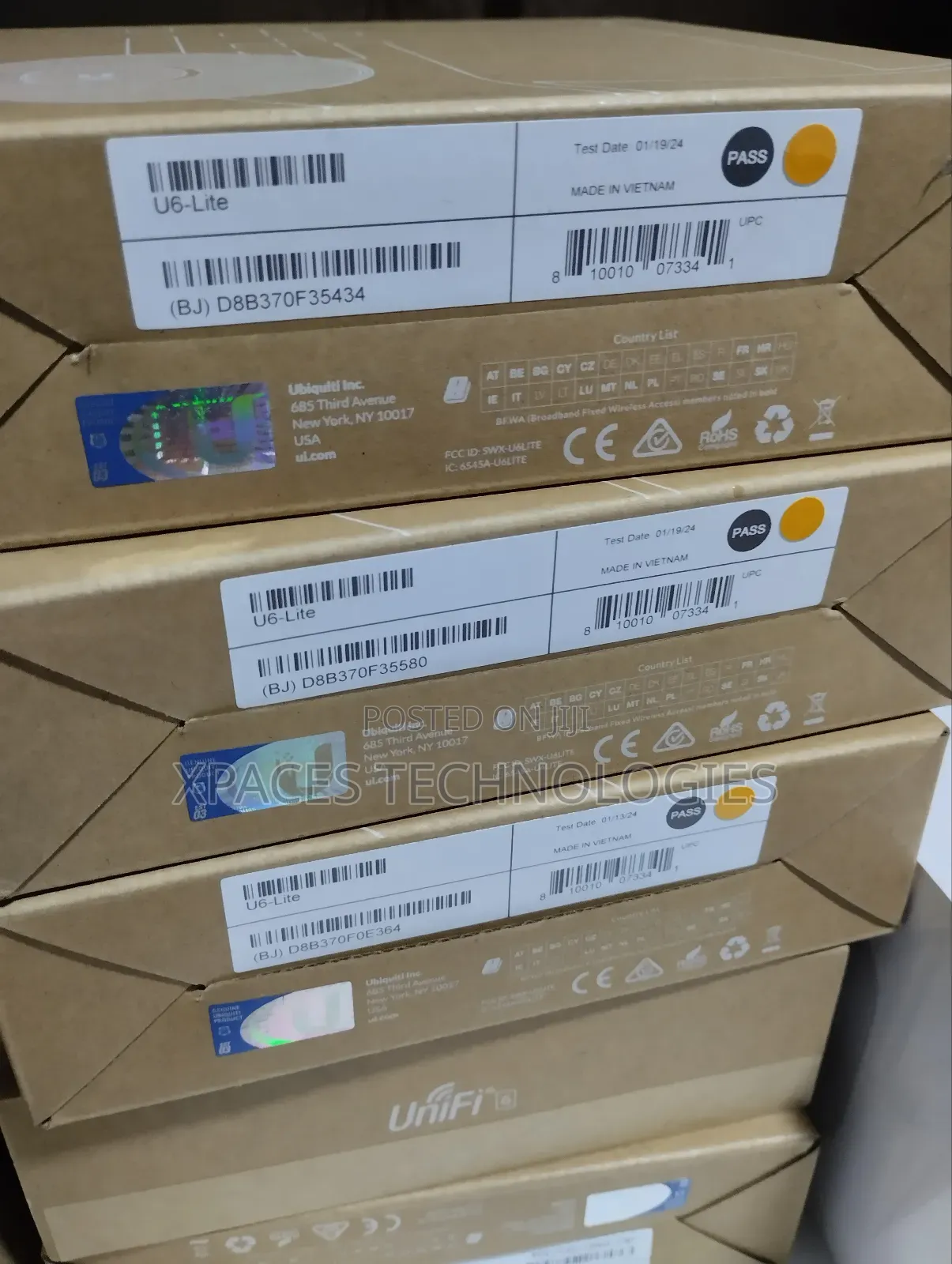 Ubiquiti Unifi Wifi 7 Lite Access Point (U7-lite)