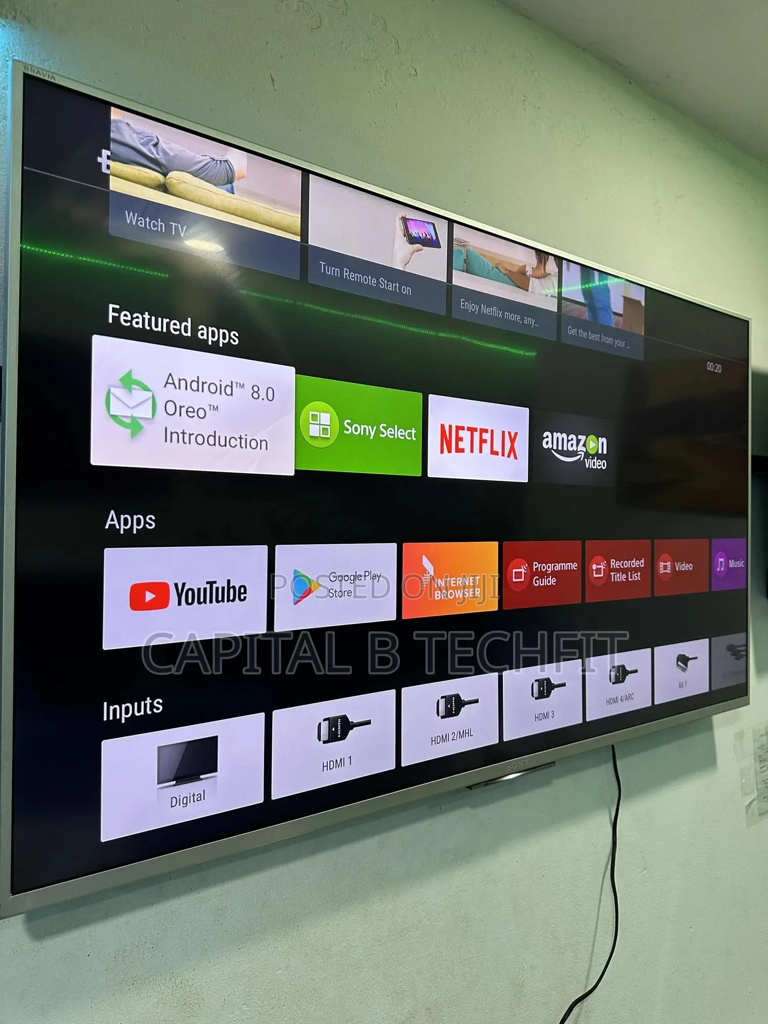 50inches Full Digital Satellit Android Uhd Led Smart Sony