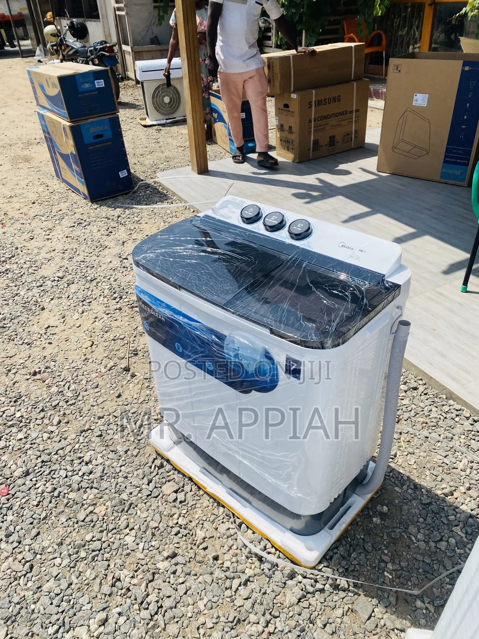 Original Midea Top Load 7kg Electric Washing Machine.