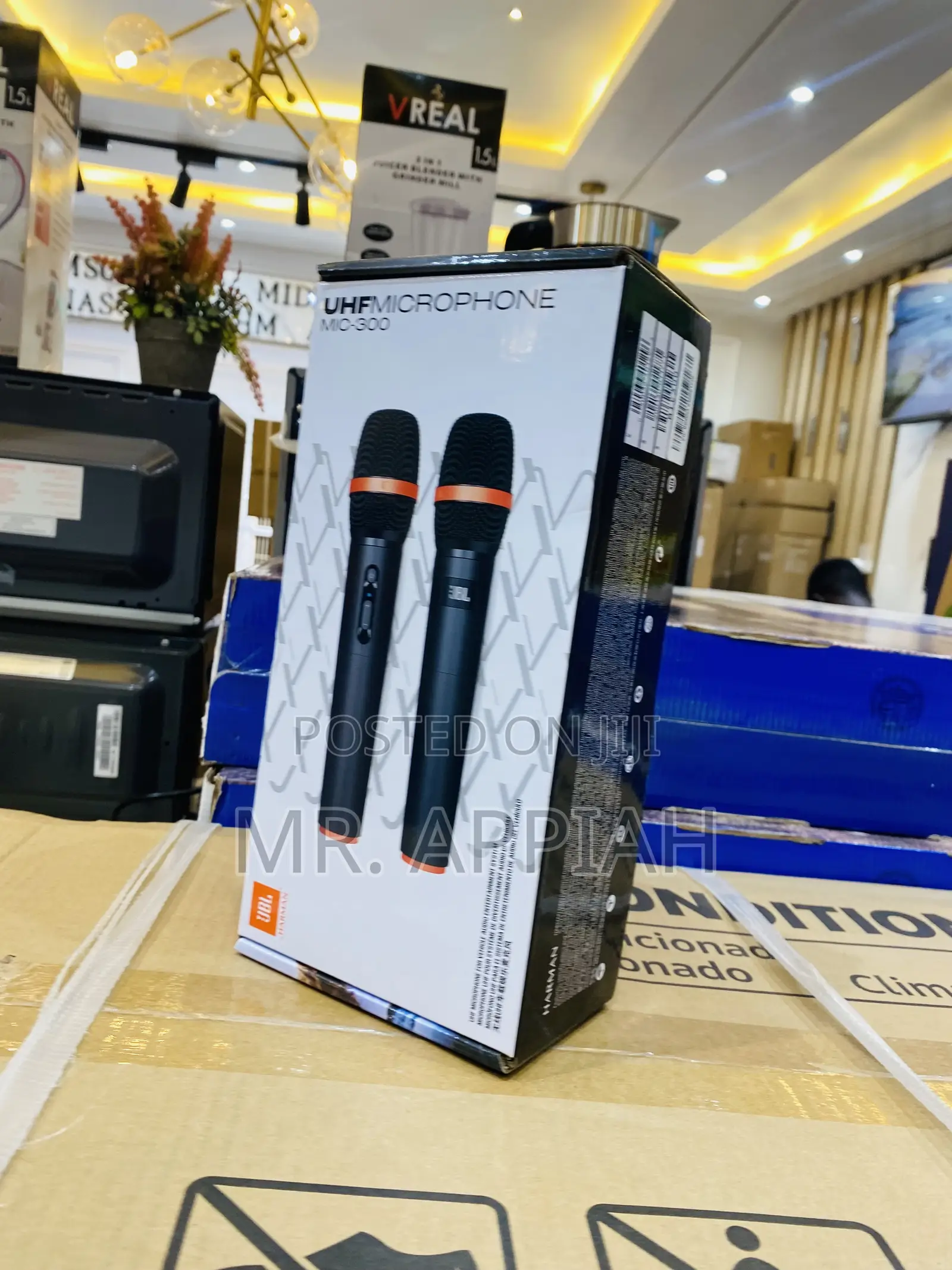 Purchase Quality JBL Wireless Two Microphone Set(Black).