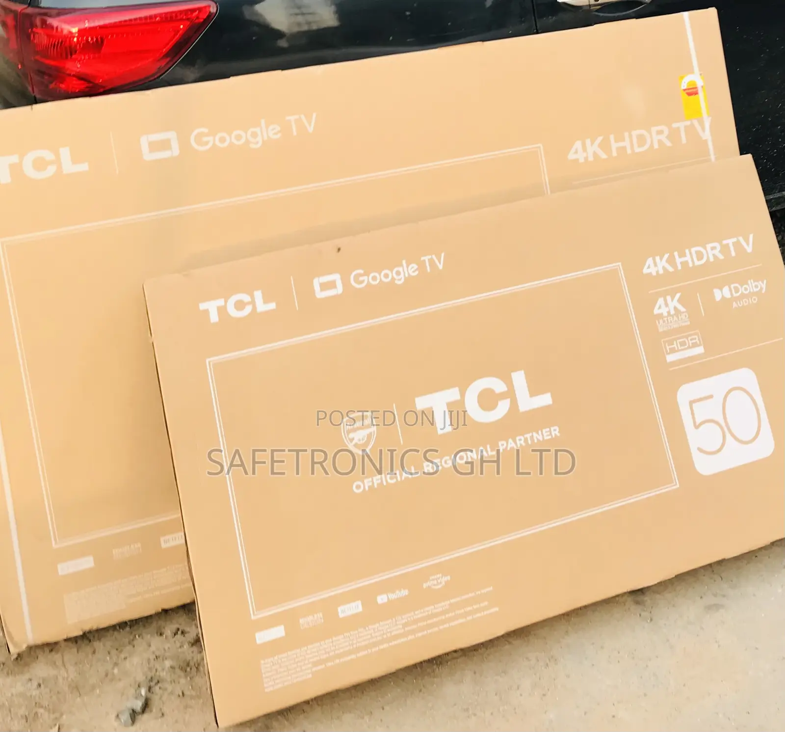 Unique Authentic  50 Inch Smart (Black) TCL C645 Tv 