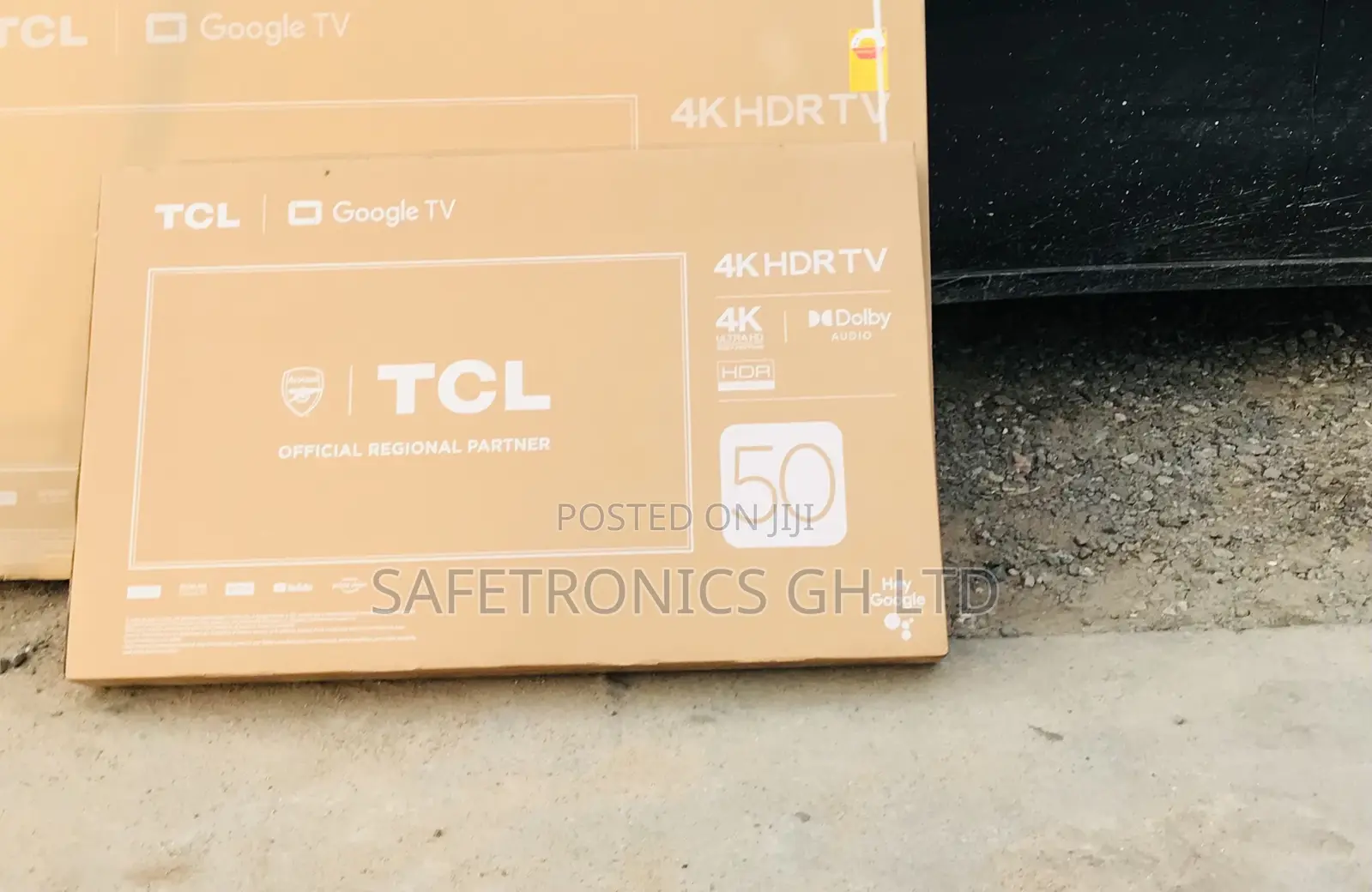 Unique Authentic  50 Inch Smart (Black) TCL C645 Tv 
