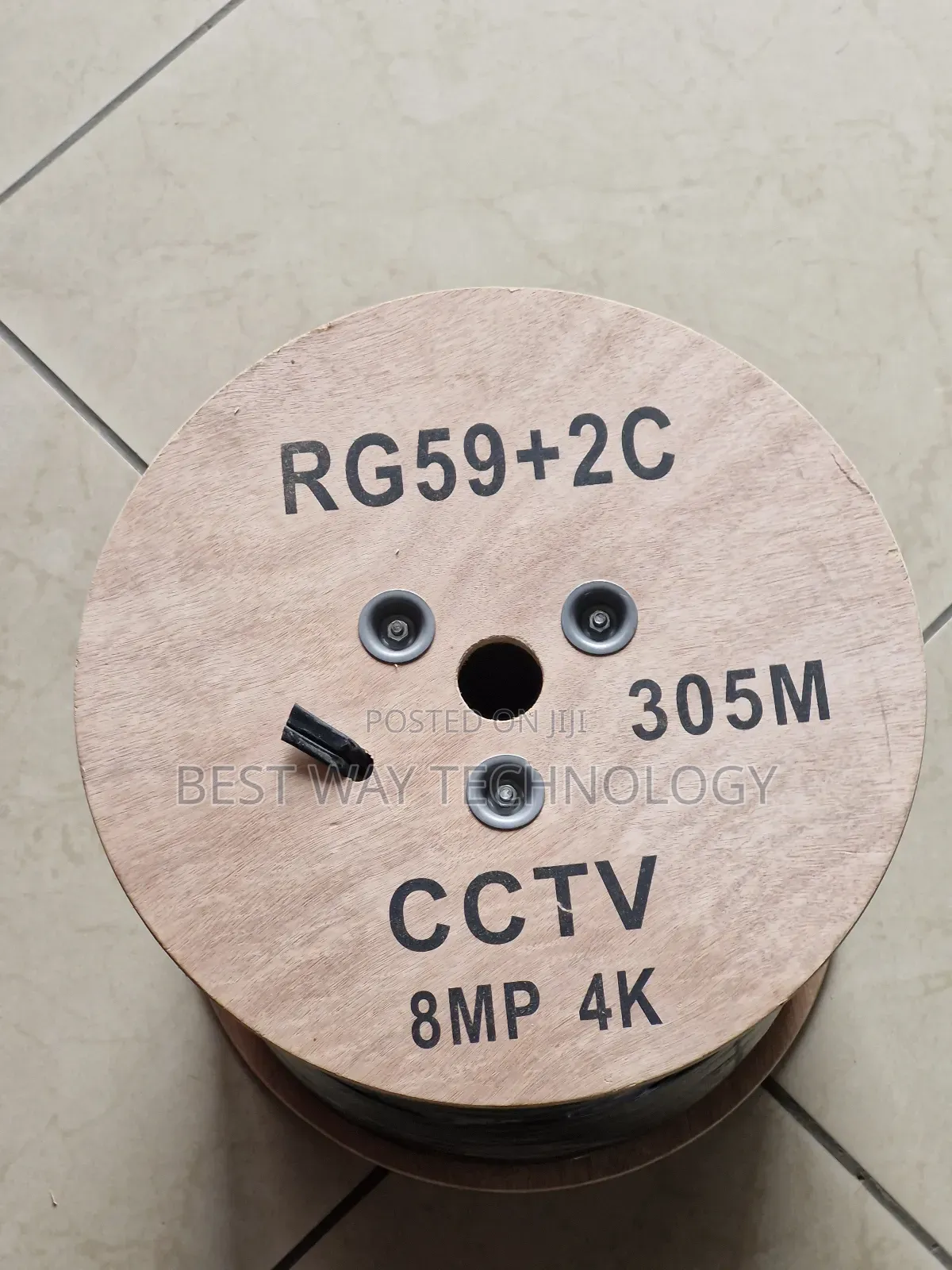 Rg59 + Power 305m Coaxial Cable