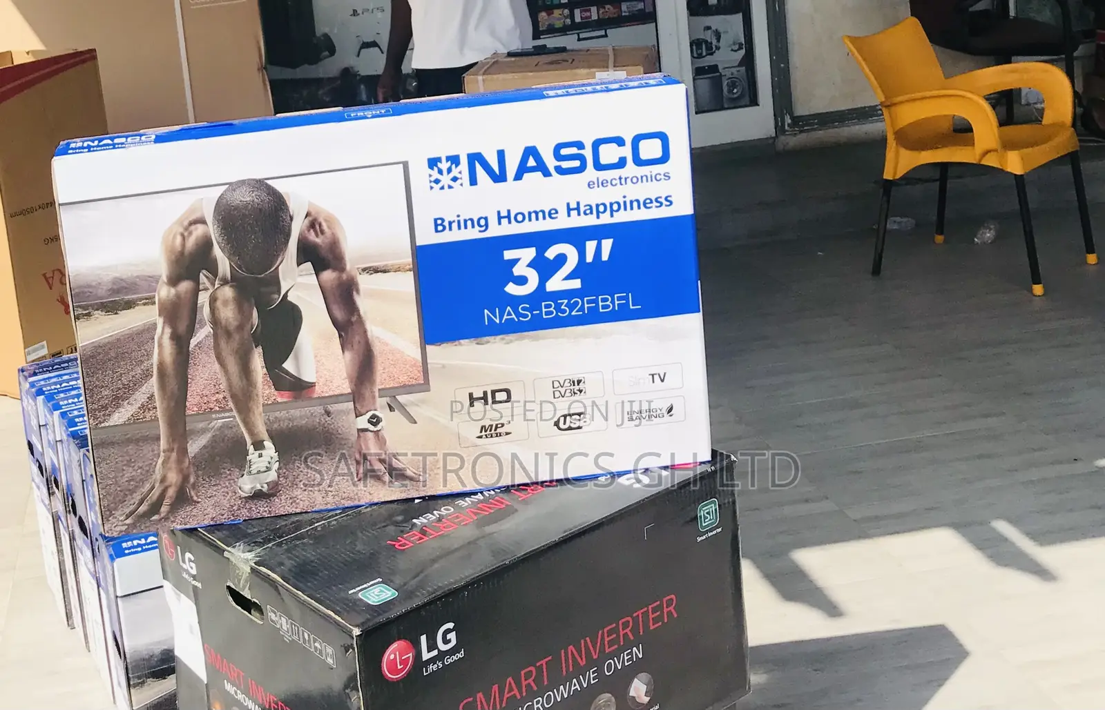 Frameless 32 Inch Digital Nasco Led New Tv