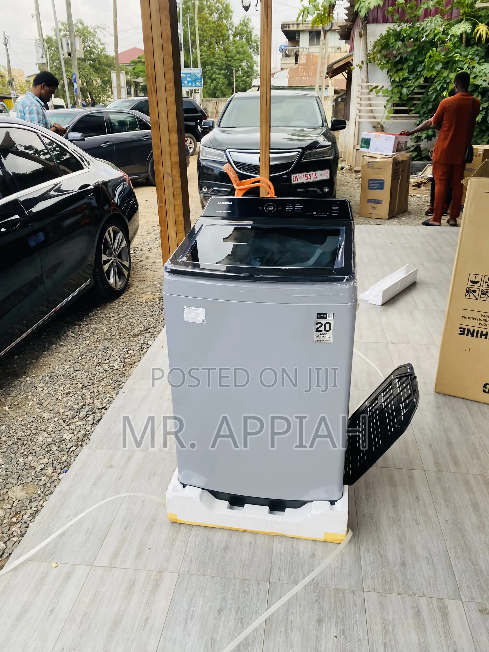 Brand New Samsung WA16,16kg Electric Washing Machine(Gray).