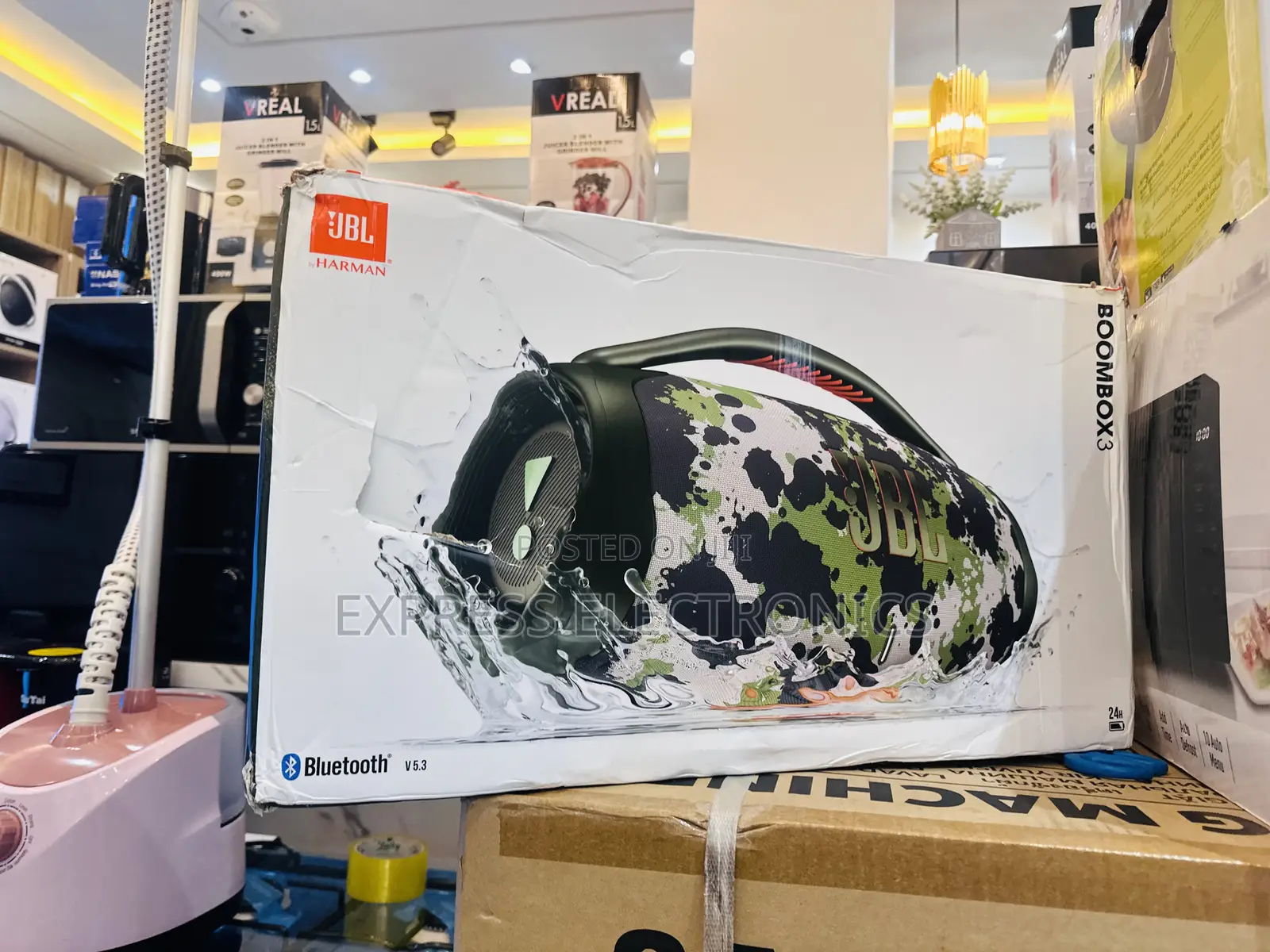 Long Play Bluetooth Speaker Boombox 3.