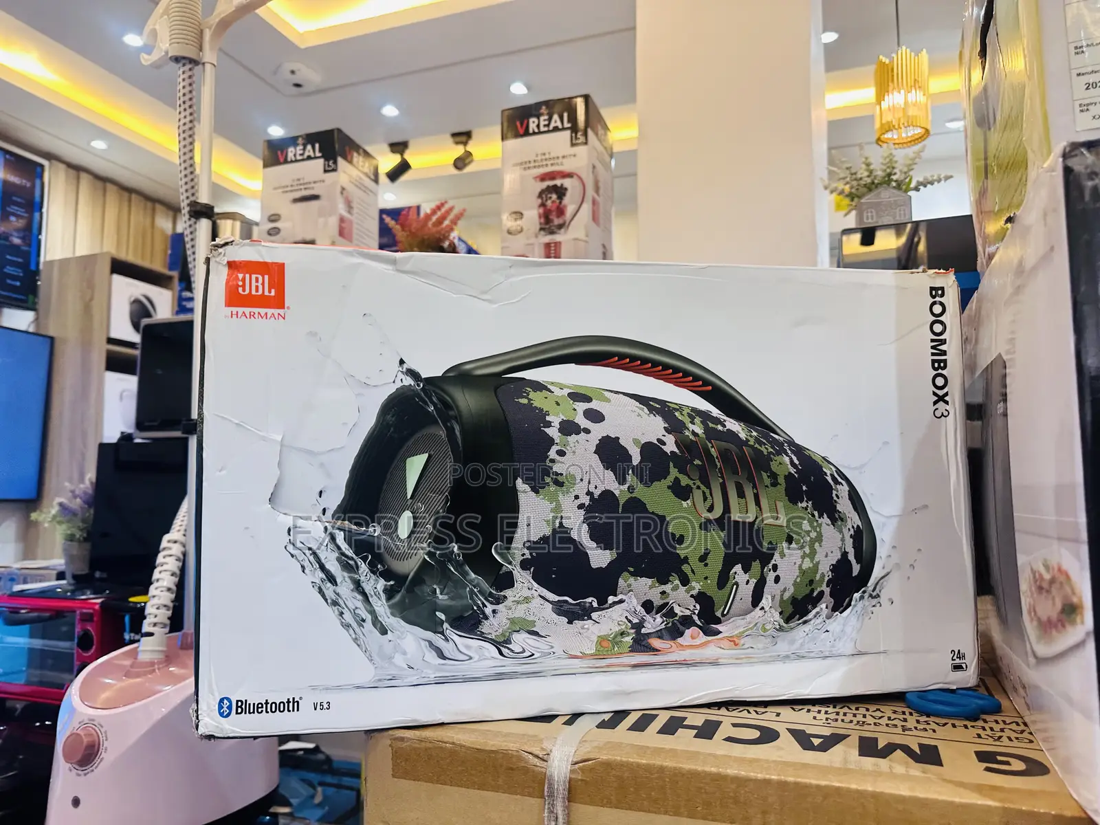 Original JBL BOOMBOX 3 Bluetooth Speaker