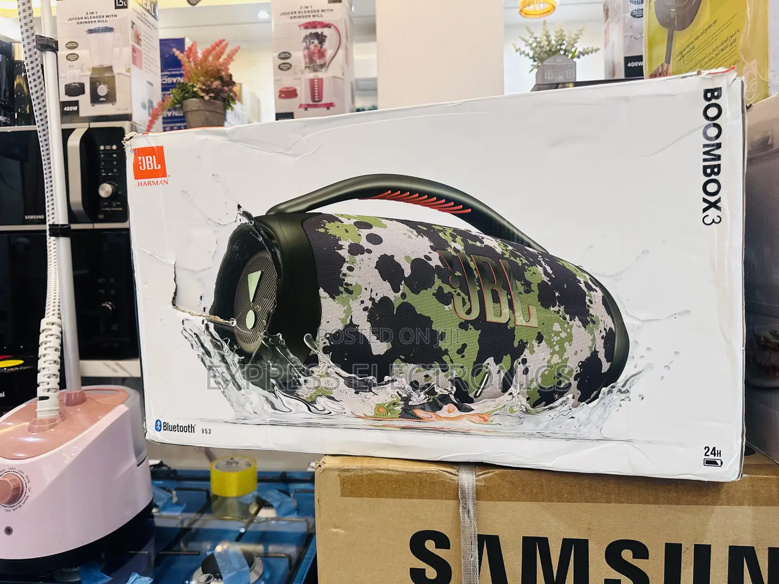 Available Now —- BOOMBOX 3 Bluetooth Speaker