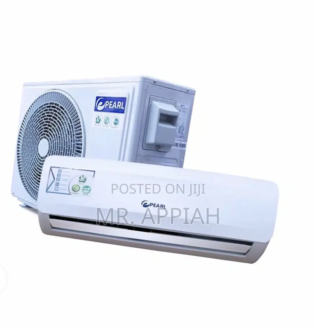 Elegantly Designed Pearl 2.0hp Ac PAC-18R410S(Black) 