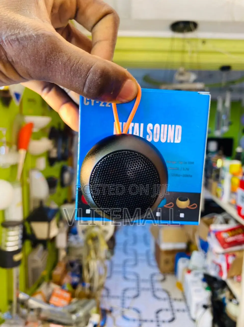 Portable Mini Super Base Bluetooth TWS Speaker (CY-22)