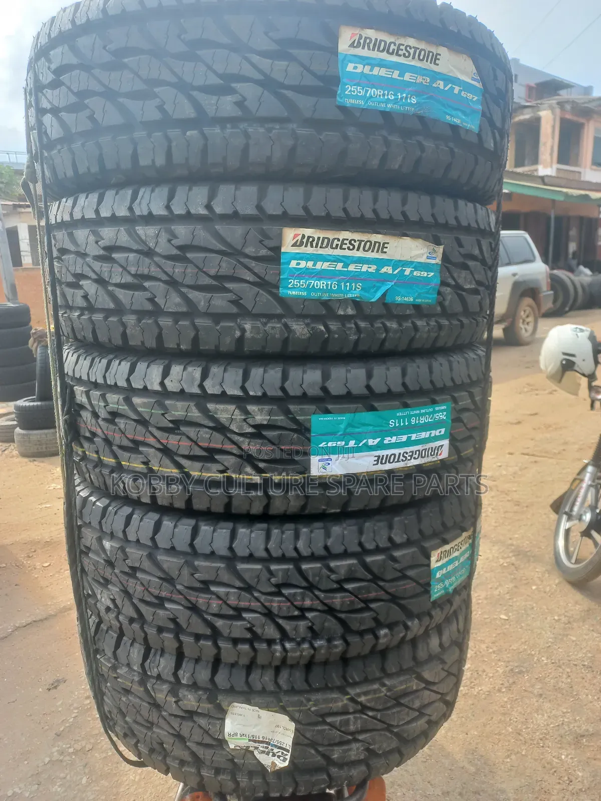 Original Bridgestone 255/70r16 Tyres Available