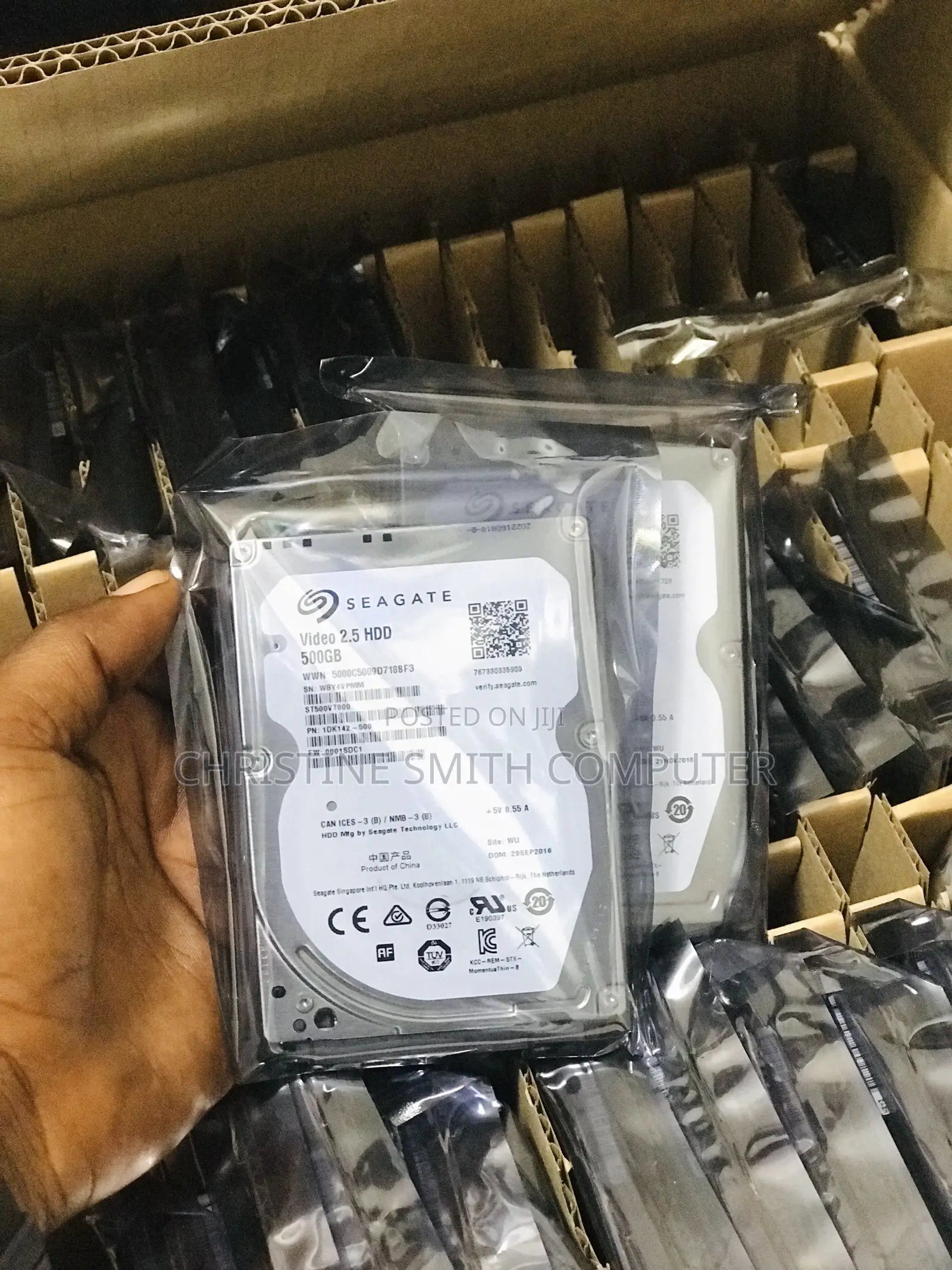 Internal And External Hard Drive 500GB Seagate
