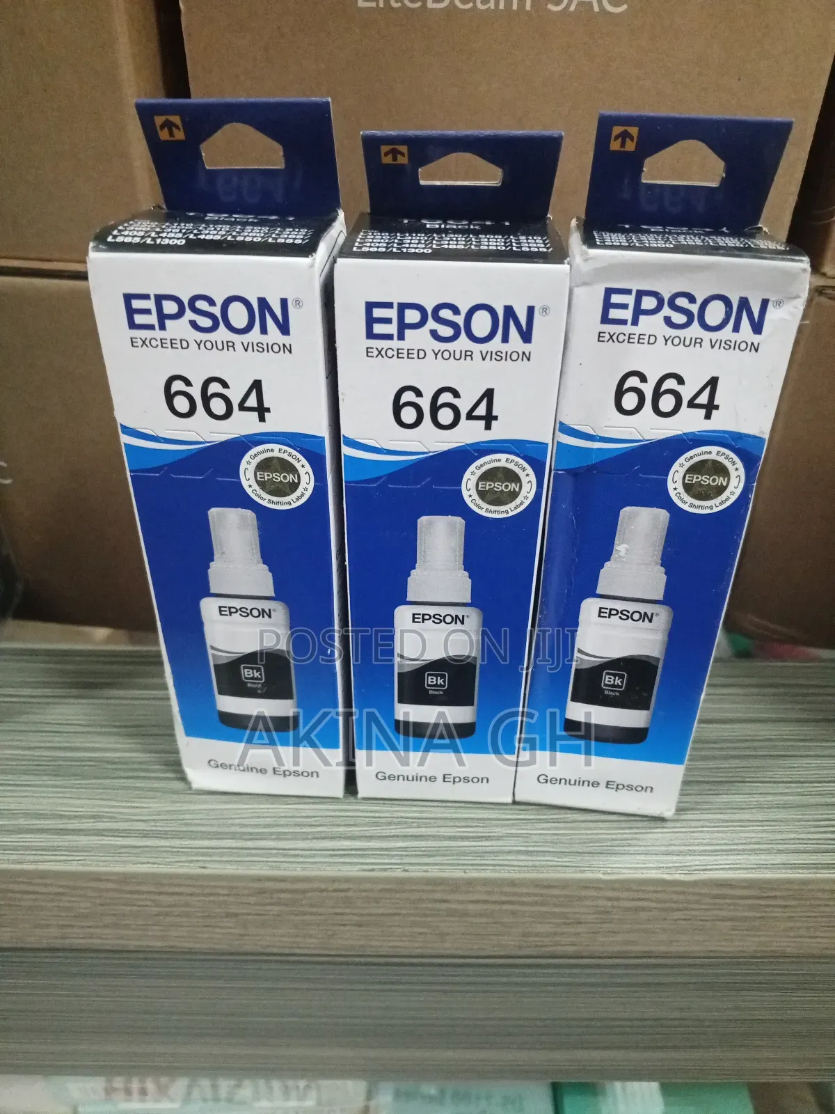 Epson Genuine 664 Ink 70ml