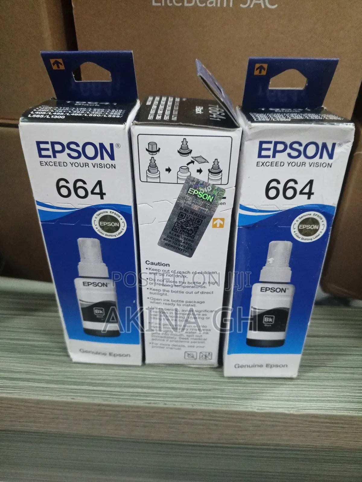 Epson Genuine 664 Ink 70ml