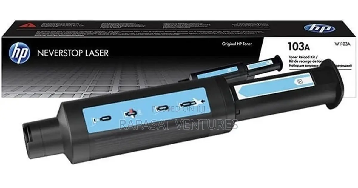 HP 103A Black Original Neverstop Laser Toner Reload Kit