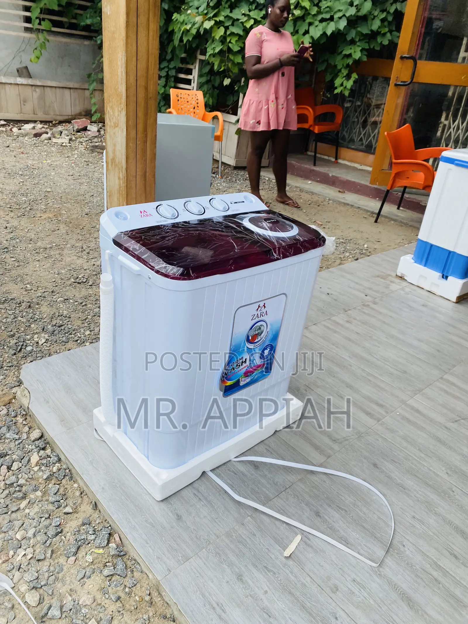 Brand New Zara 5kg Semi-AutomaticWashing Machine + Spin/Dry
