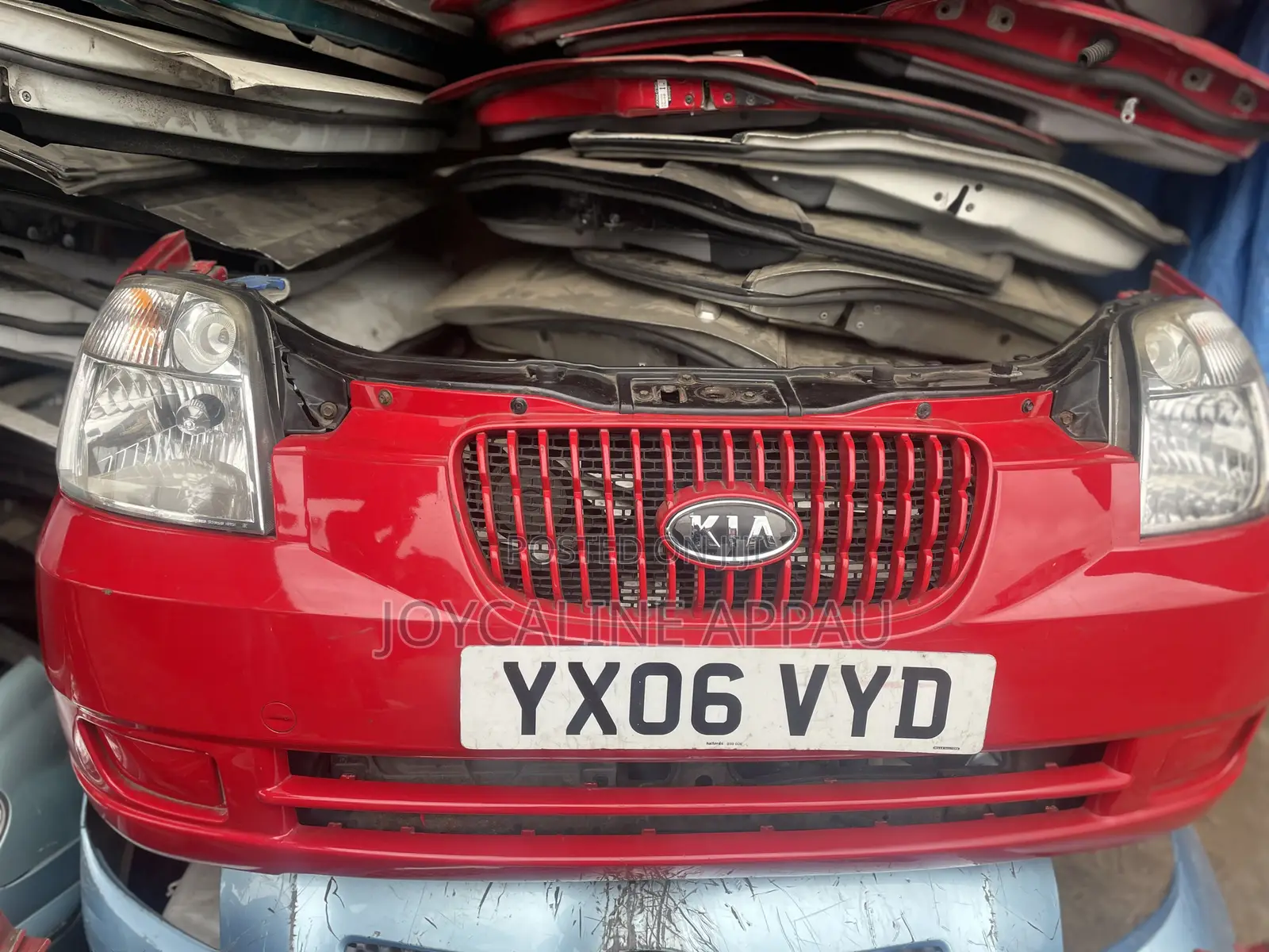 Kia Morning Front Cut and Bumper 2005