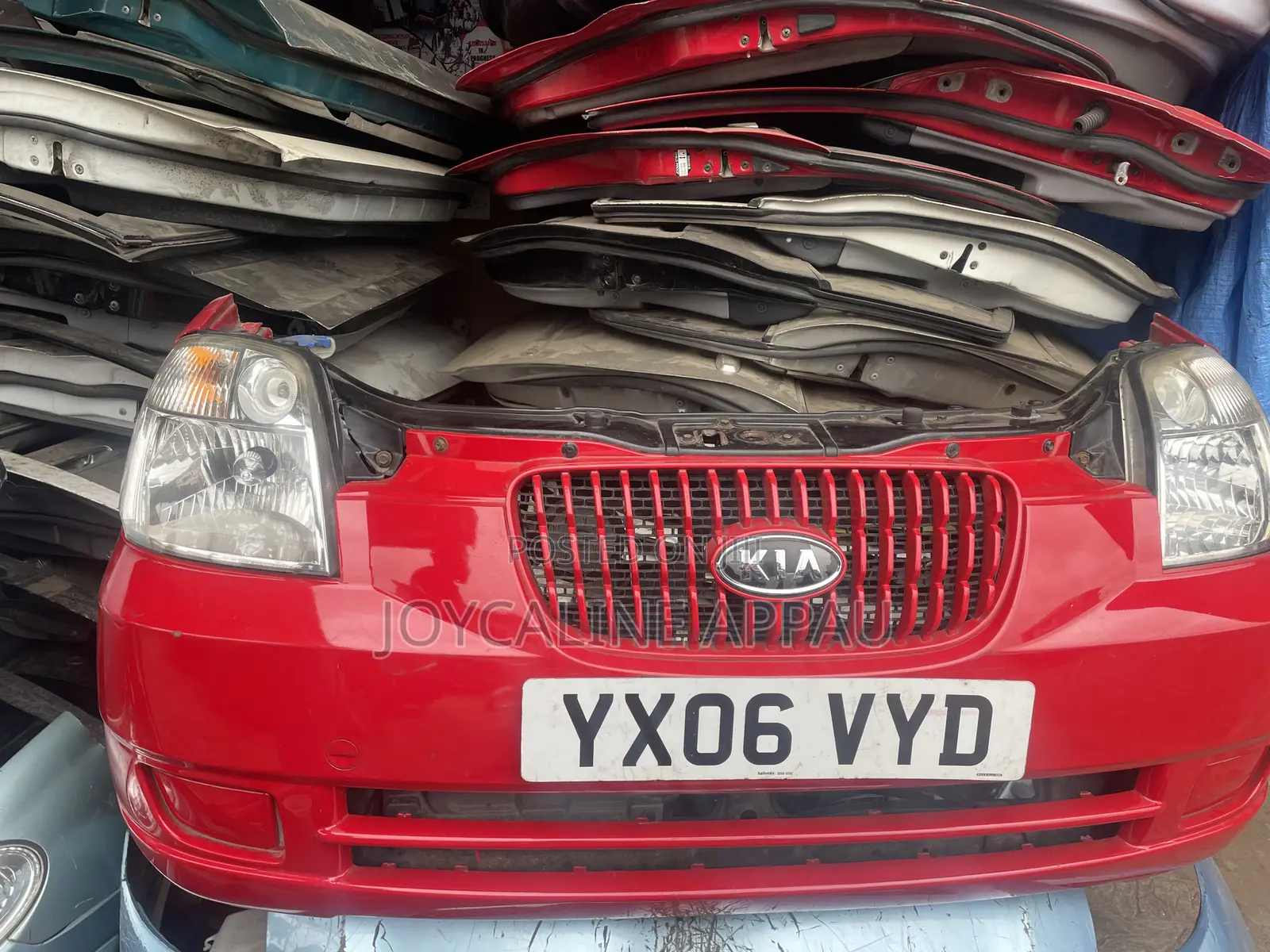 Kia Morning Front Cut and Bumper 2005