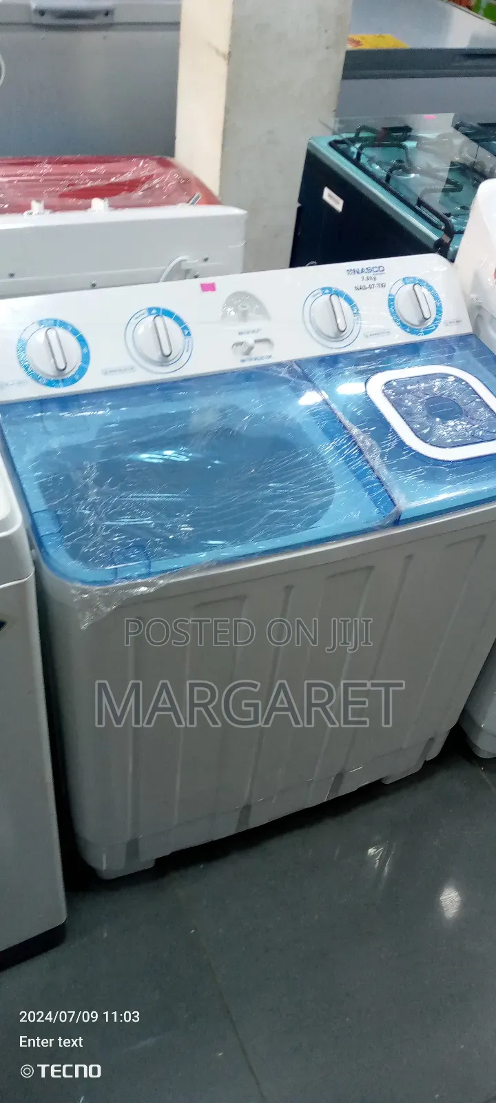 Nasco 7 Kg Semi Automatic Washing Machine