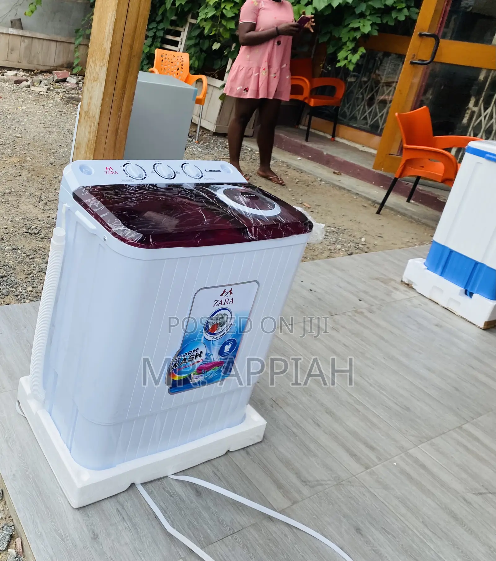 Spin/Dry Zara 5kg Top Load Electric Washing Machine 