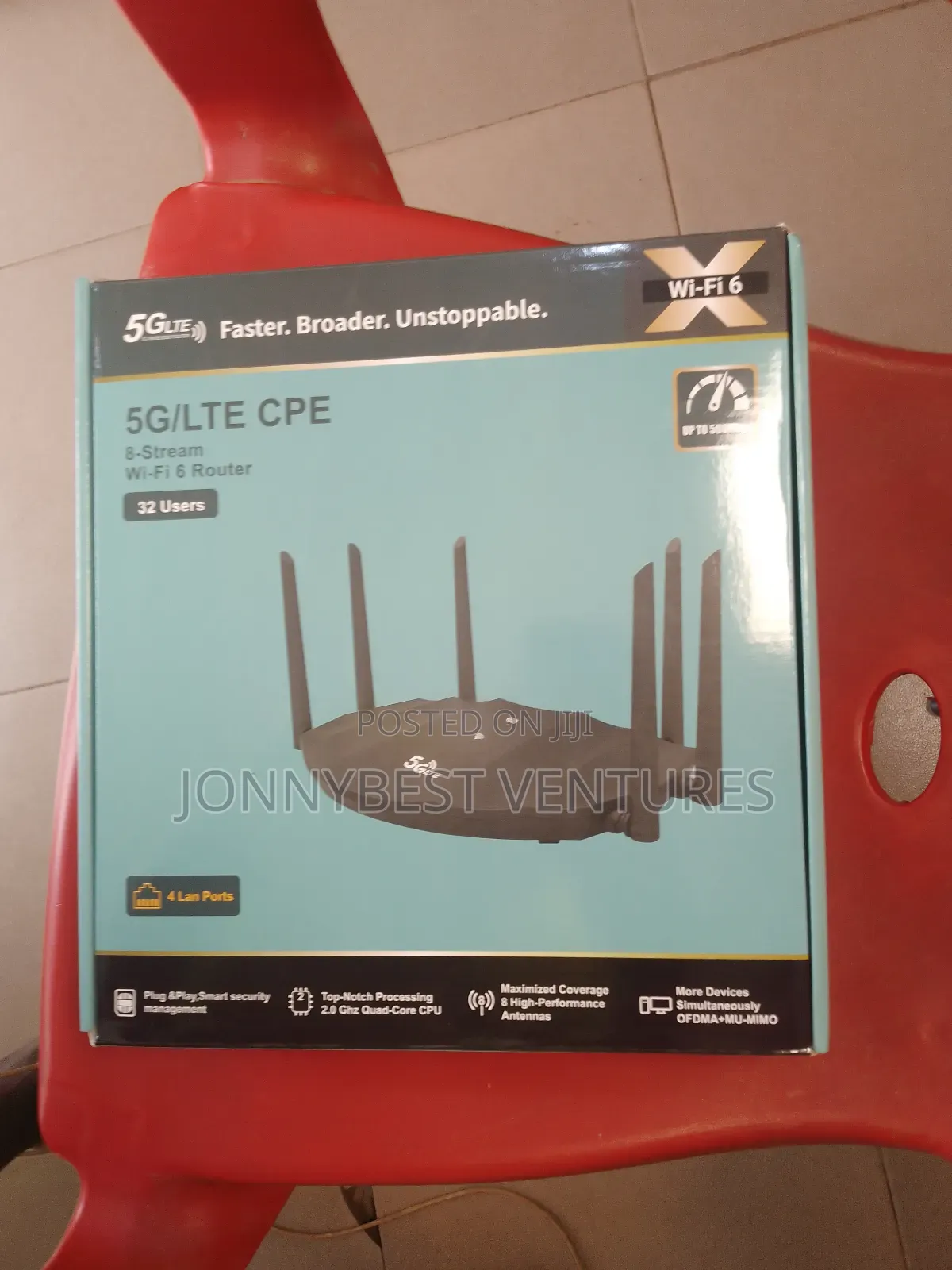 Wifi6 Router 5GLTE Network