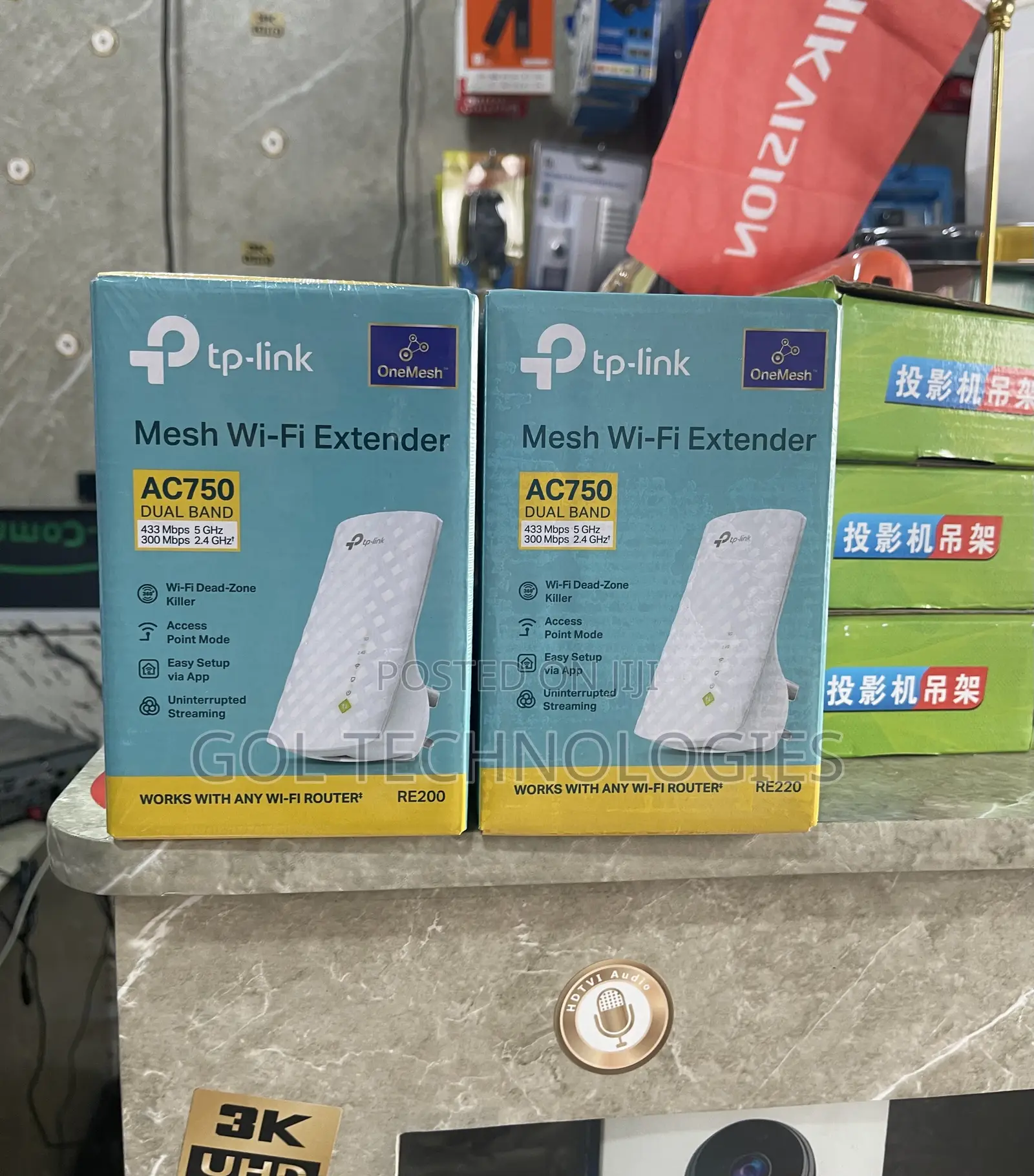 Tp-Link Range Extender Ac750 Dual Band Mesh Wifi Extender