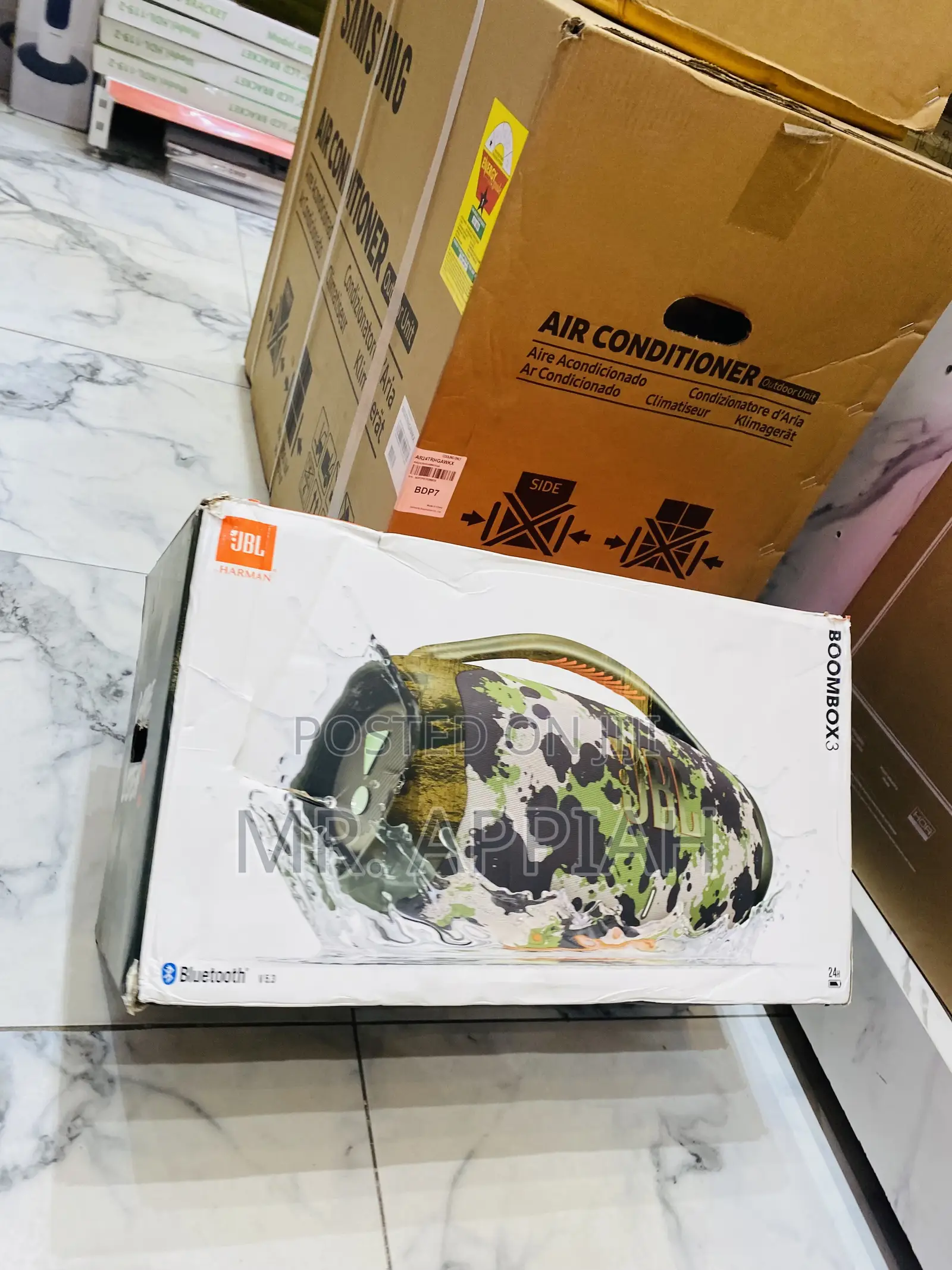 Shop JBL Boombox 3 Portable Bluetooth Speaker(5 Watt).