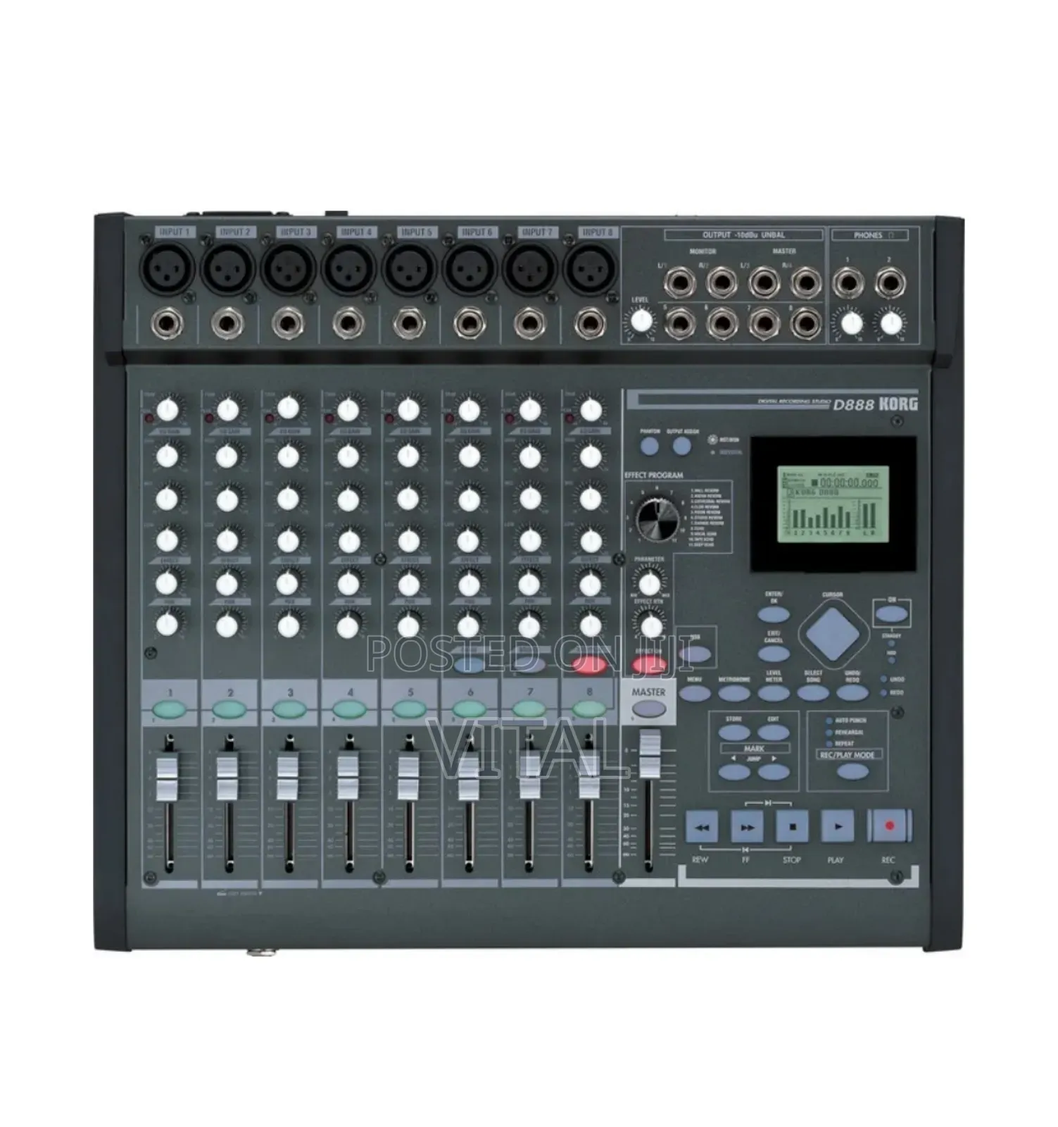 Korg D888 Multitrack Recording Studio Mixer