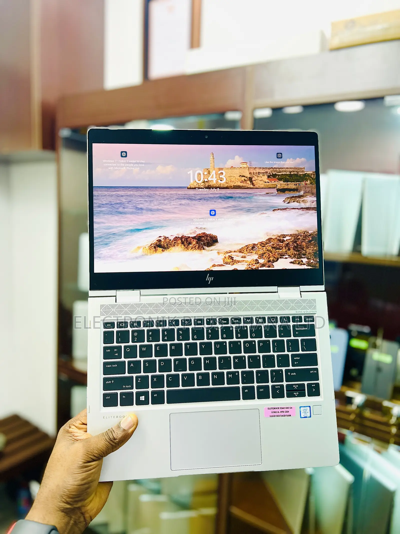 Laptop HP EliteBook 830 G6 8GB Intel Core i5 SSD 512GB