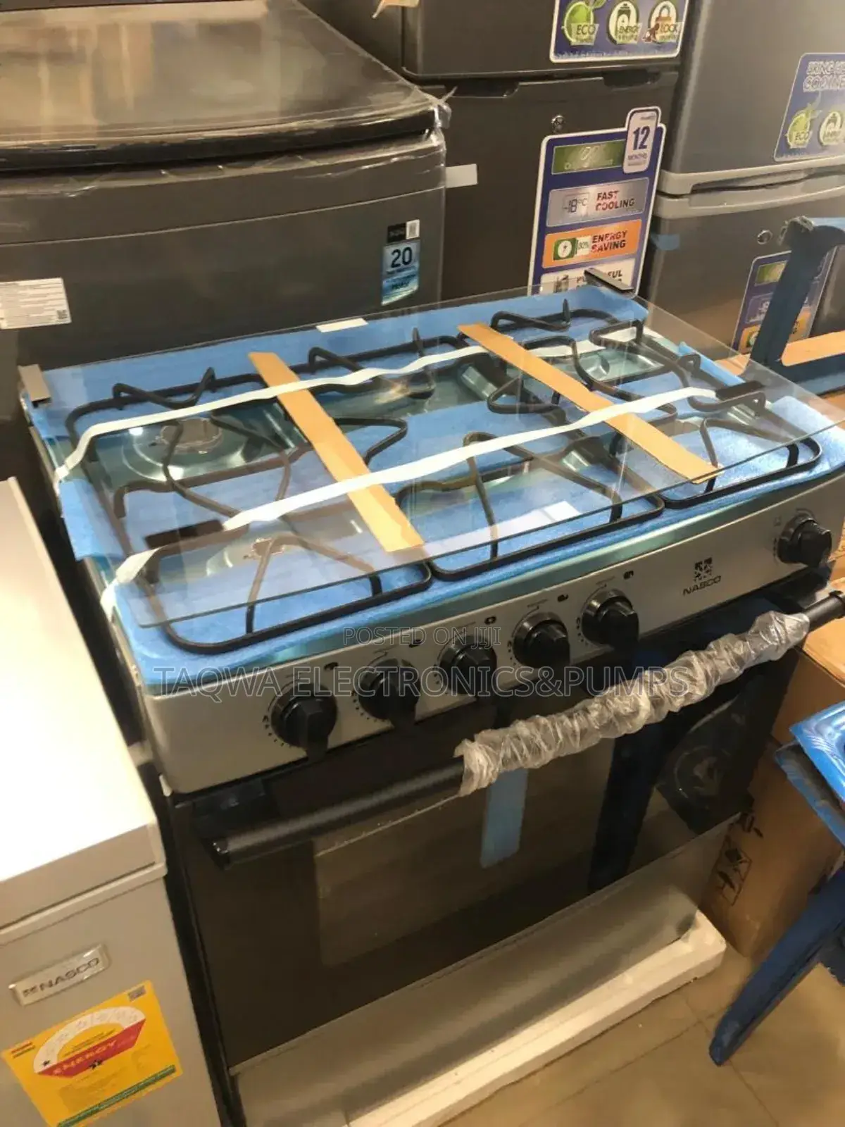New 60x90 Nasco Gas Cooker